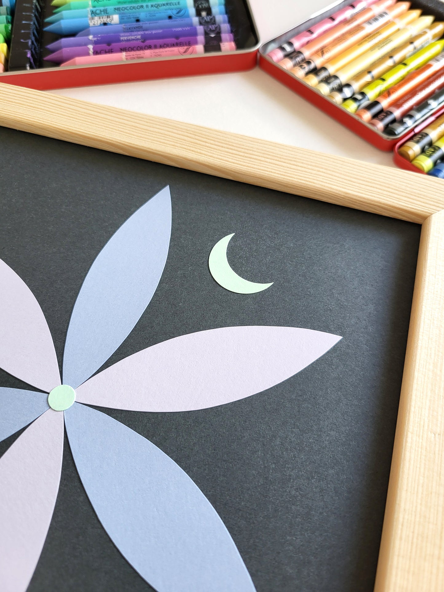 "Scilla Siberica" - 20 x 20 cm