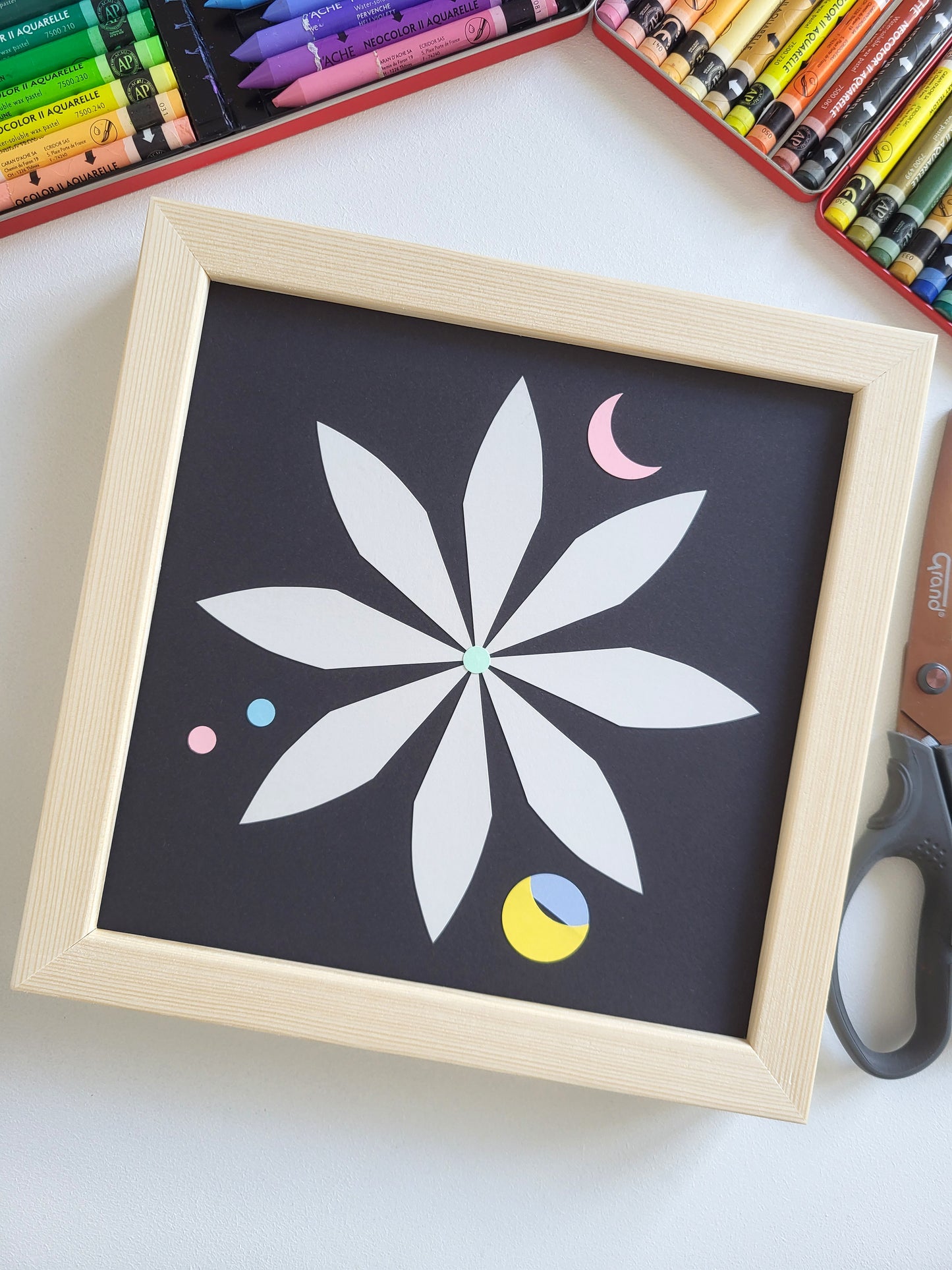 "Edelweiss" - 20 x 20 cm