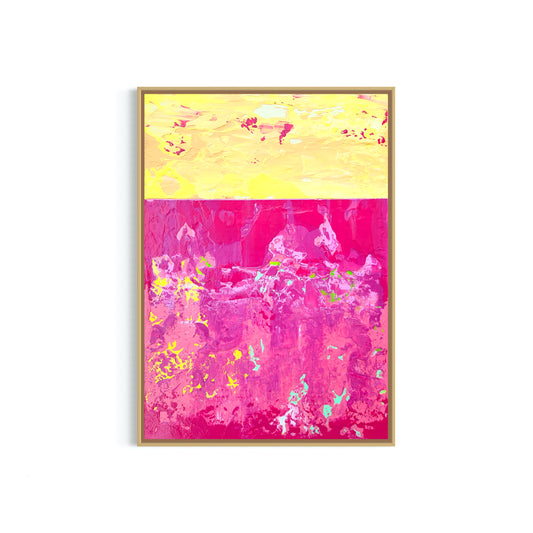 "Flower Fields" - 21 x 29,5 cm.