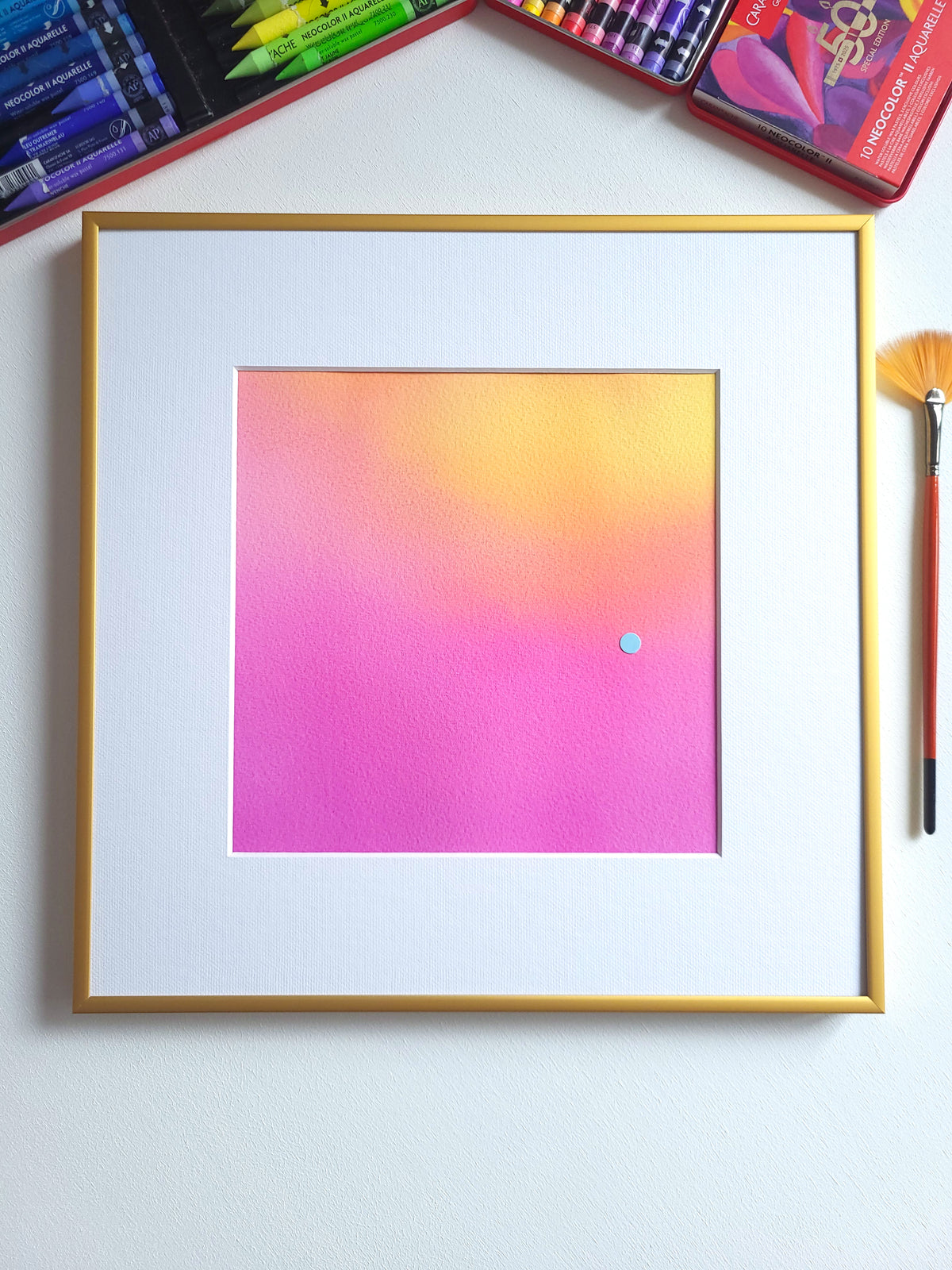 "Gradients Of Nature" ( 13/2026 ) - 30 x 30 cm