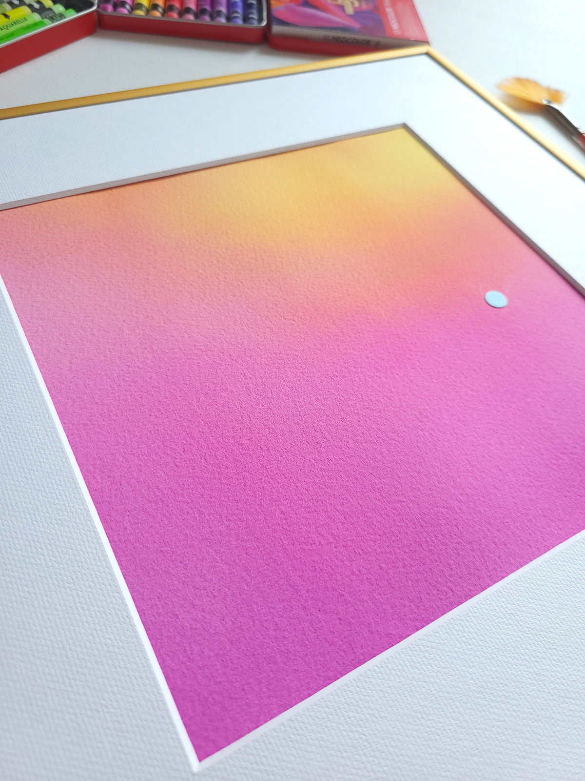 "Gradients Of Nature" ( 13/2026 ) - 30 x 30 cm