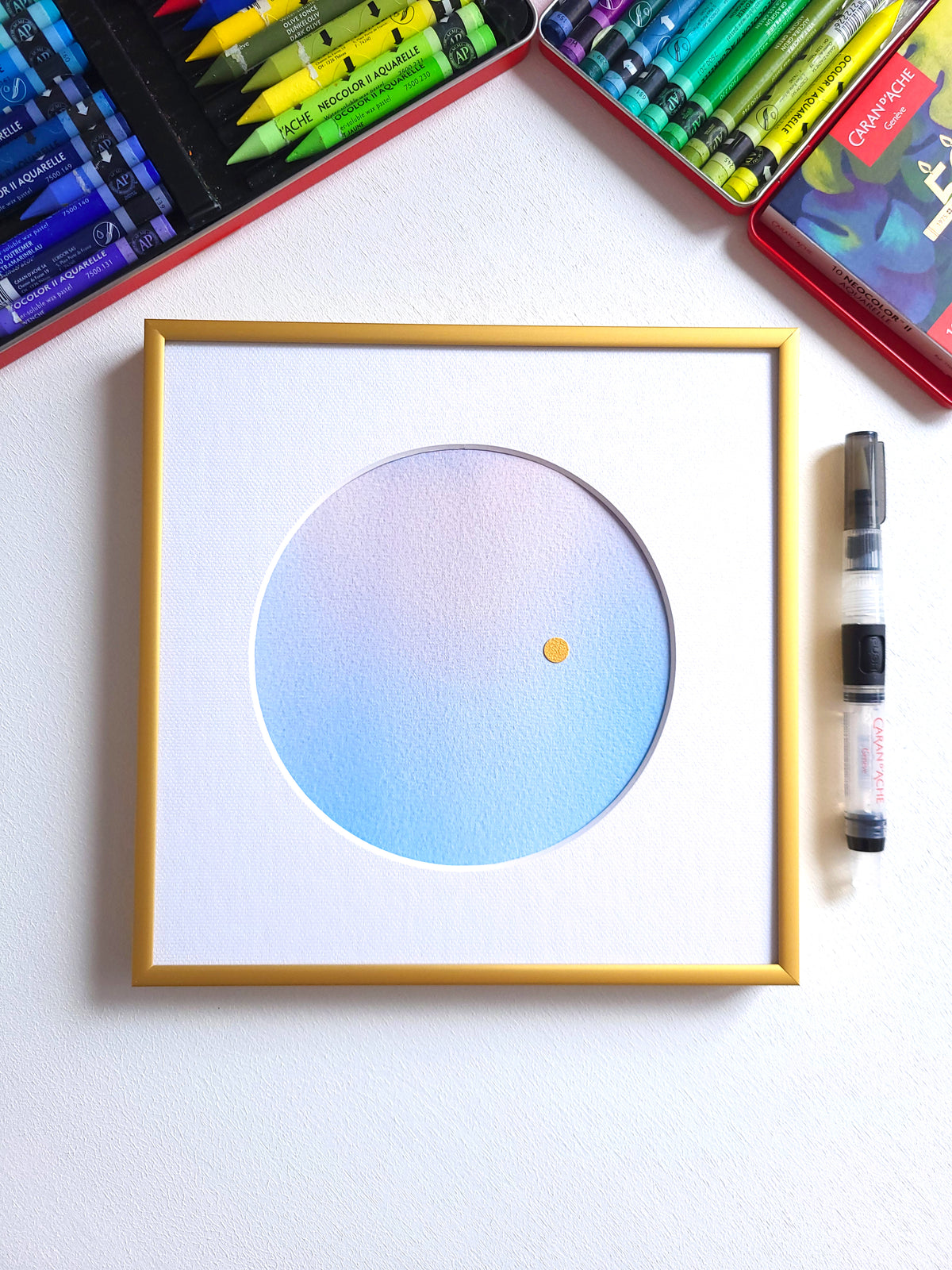 "Gradients Of Nature" ( 14/2026 ) - 20 x 20 cm