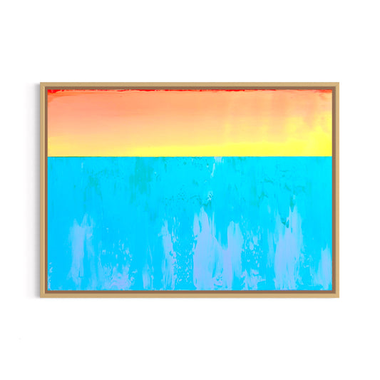 "Glacier Light" - 29,5 x 21 cm