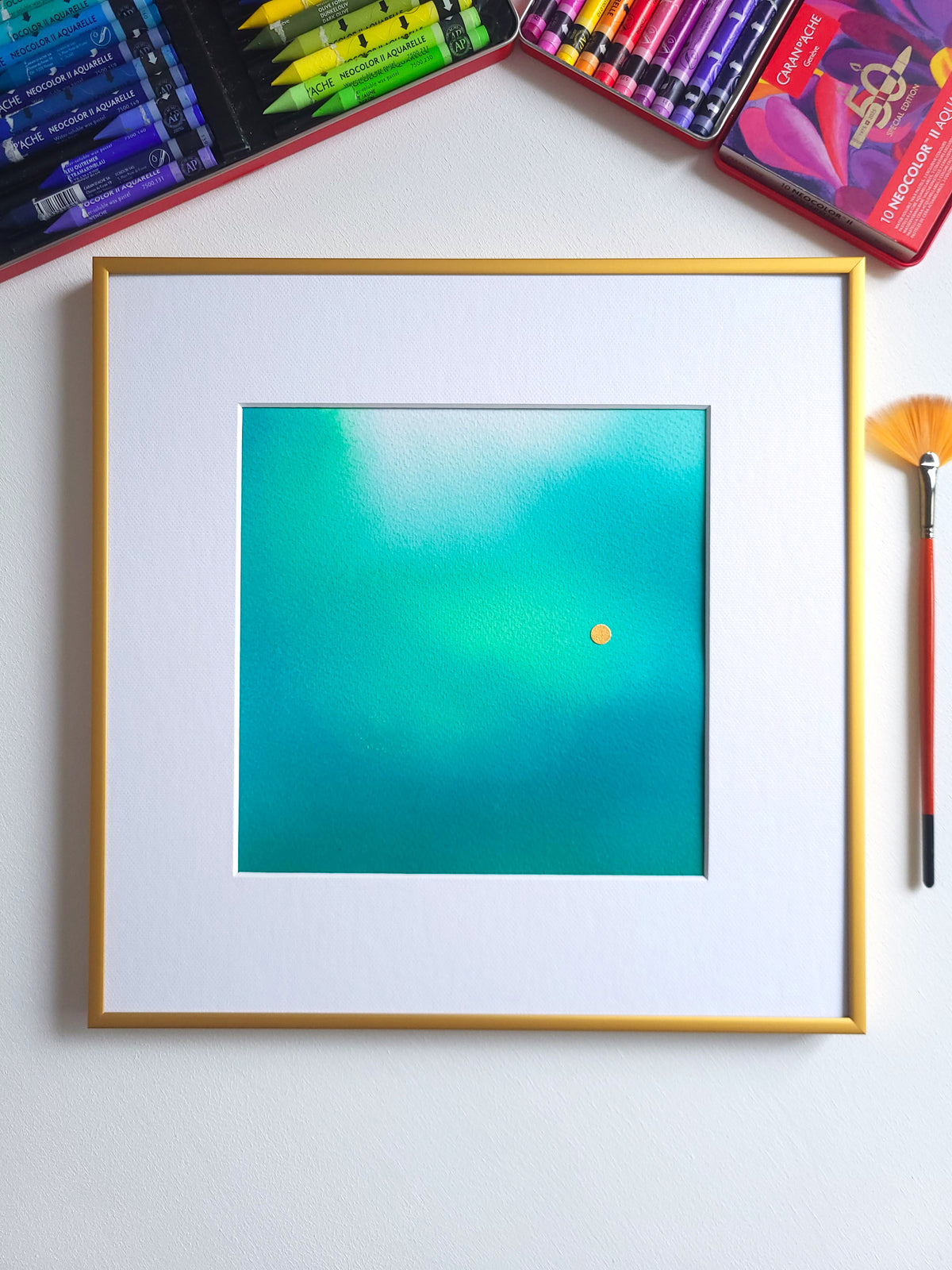 "Gradients Of Nature" ( 15/2026 ) - 30 x 30 cm