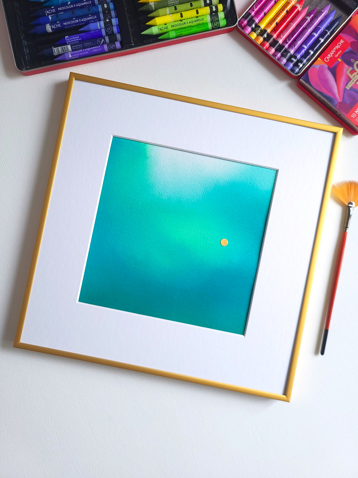 "Gradients Of Nature" ( 15/2026 ) - 30 x 30 cm
