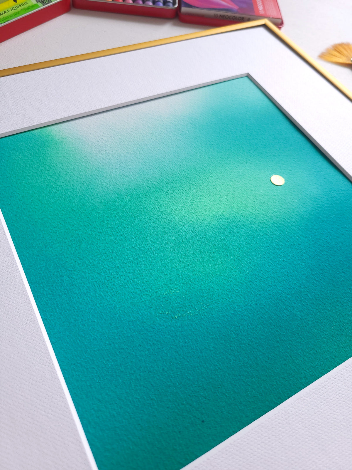 "Gradients Of Nature" ( 15/2026 ) - 30 x 30 cm