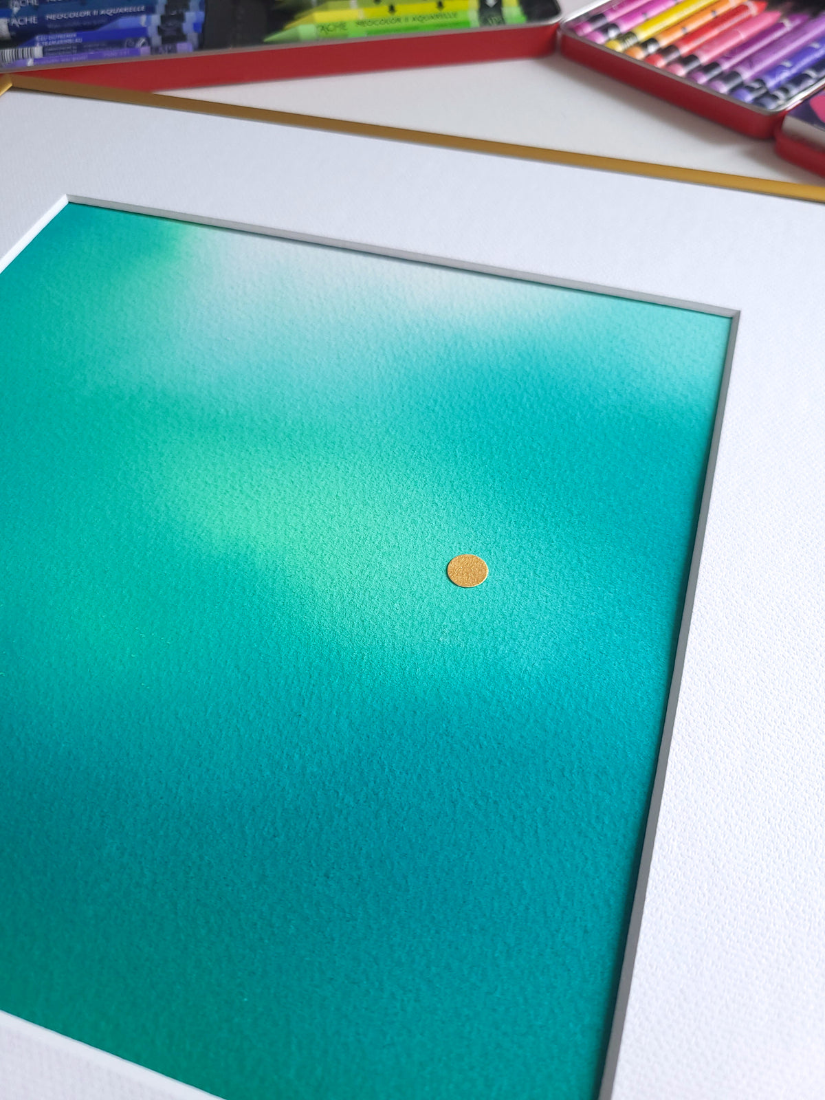 "Gradients Of Nature" ( 15/2026 ) - 30 x 30 cm