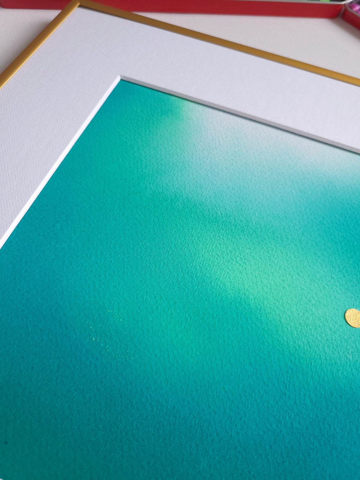 "Gradients Of Nature" ( 15/2026 ) - 30 x 30 cm