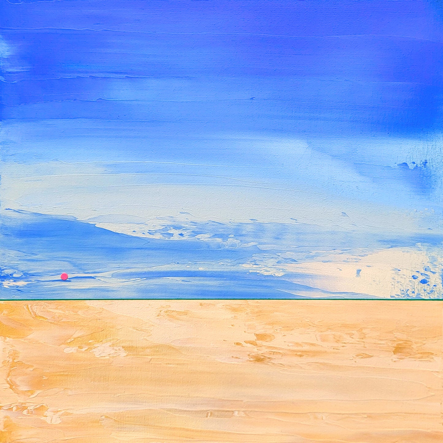 "Golden Sands" - 40 x 40 cm