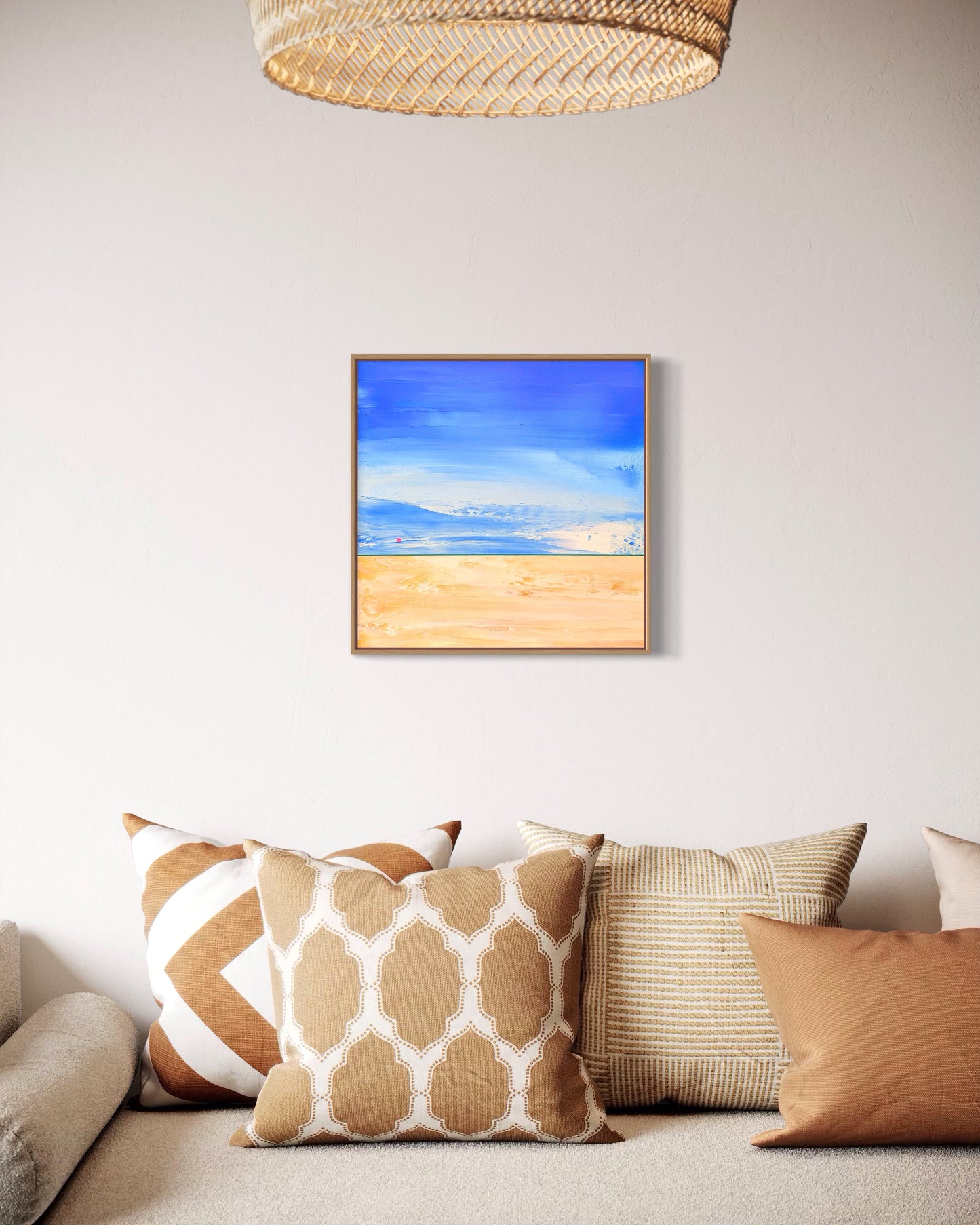 "Golden Sands" - 40 x 40 cm