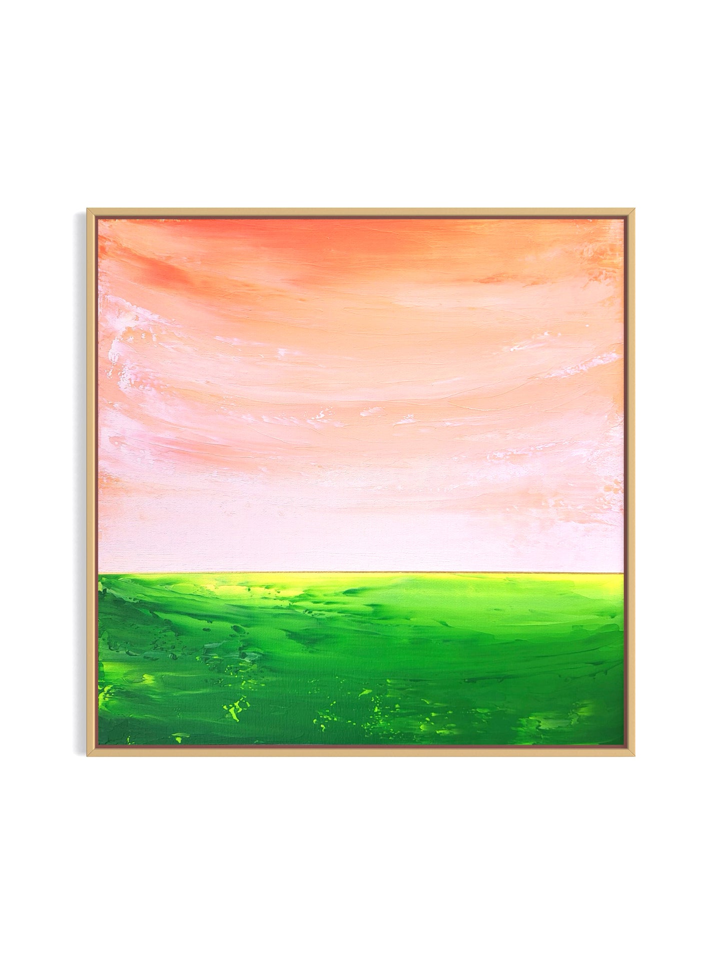 "Midsummer Grass" - 40 x 40 cm