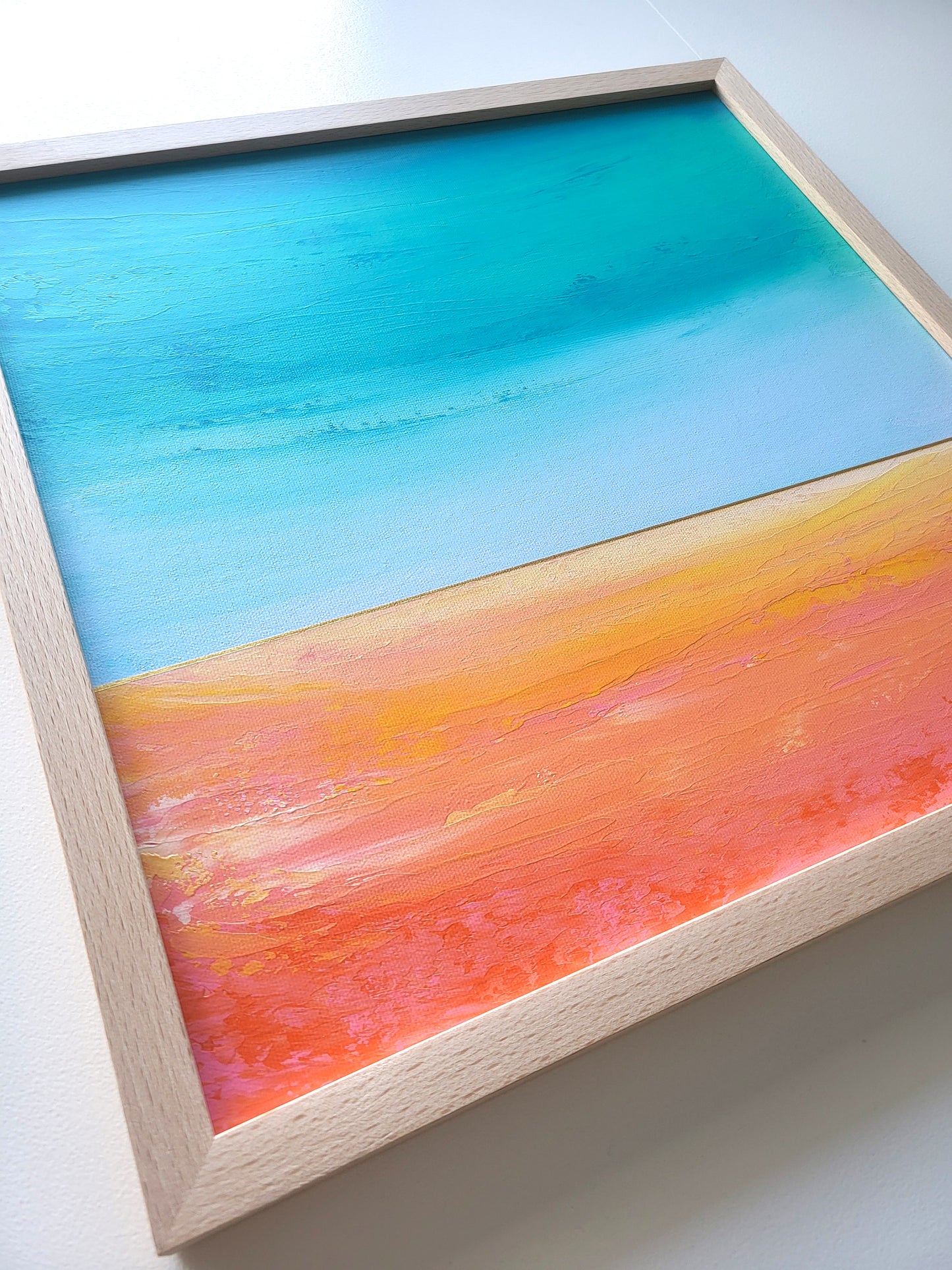"Summer Fields" - 40 x 40 cm