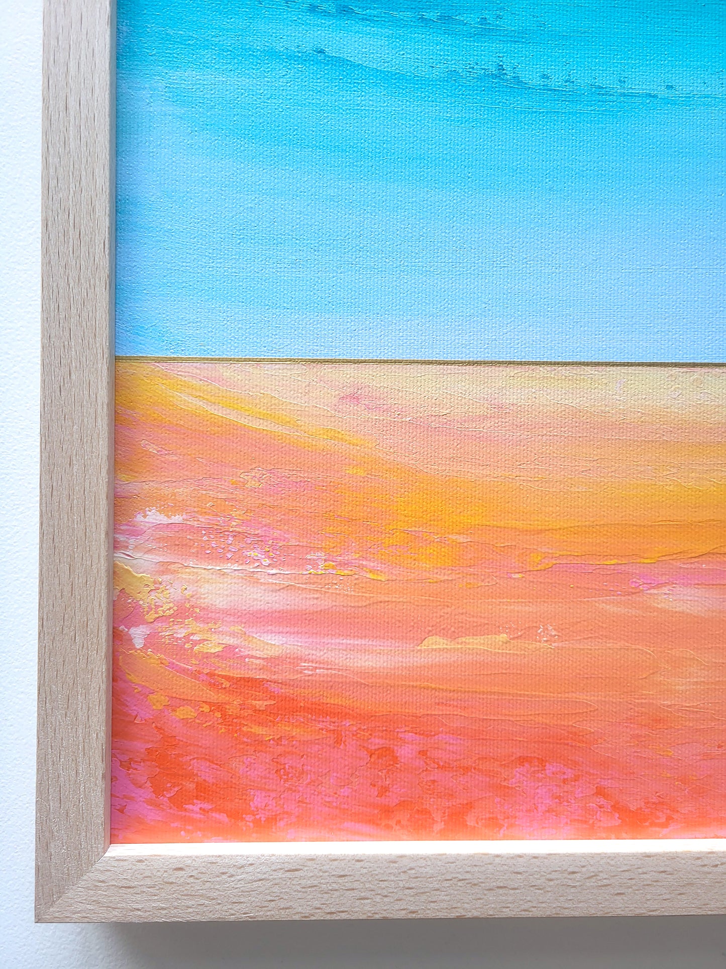 "Summer Fields" - 40 x 40 cm