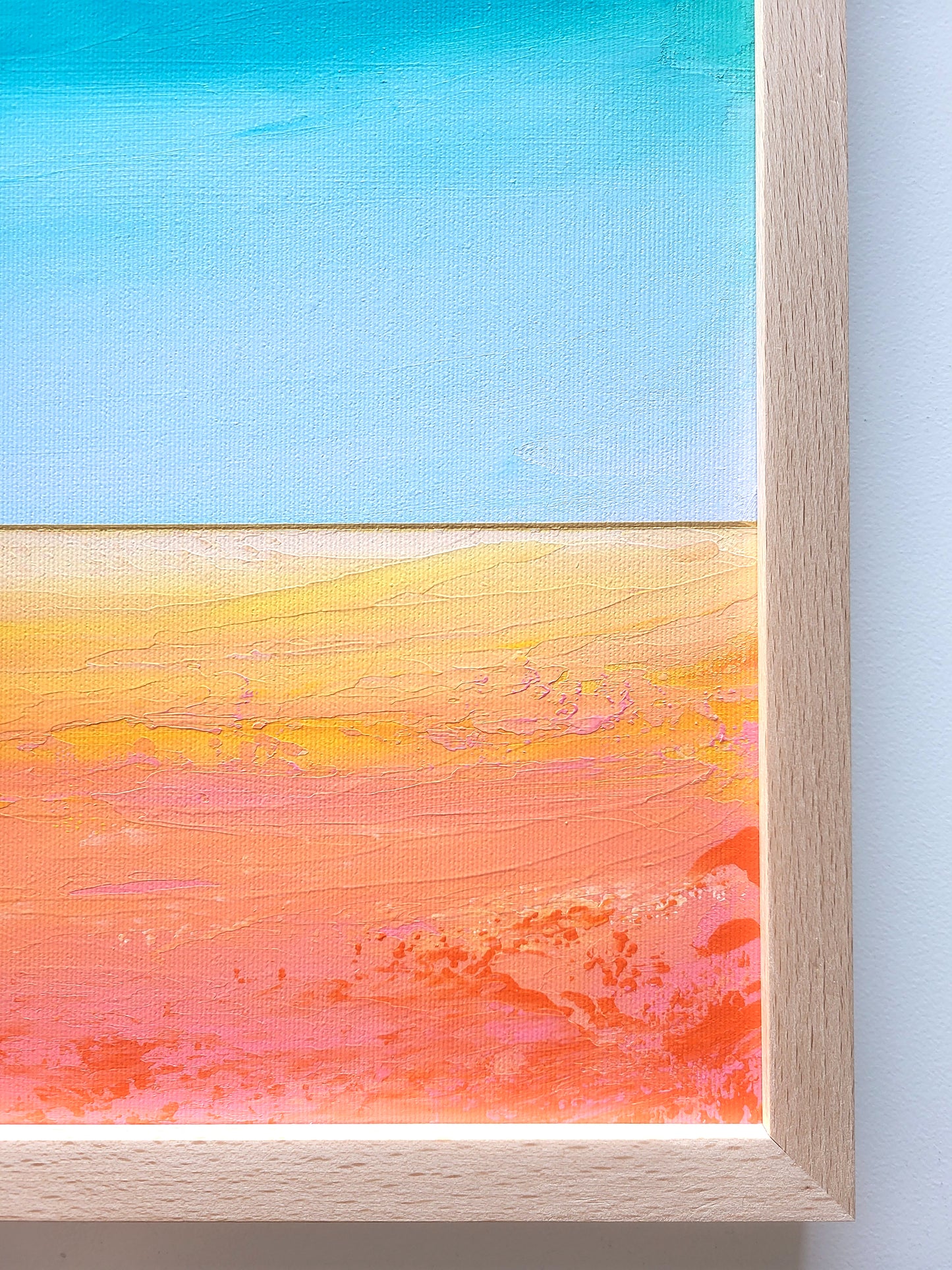 "Summer Fields" - 40 x 40 cm