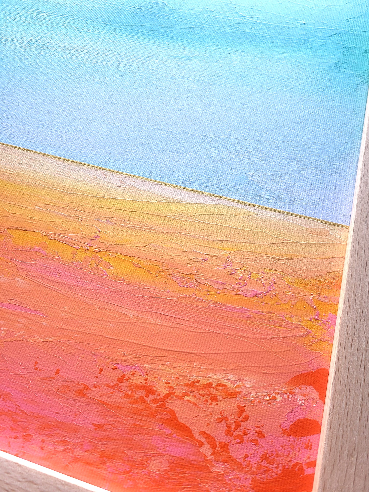 "Summer Fields" - 40 x 40 cm