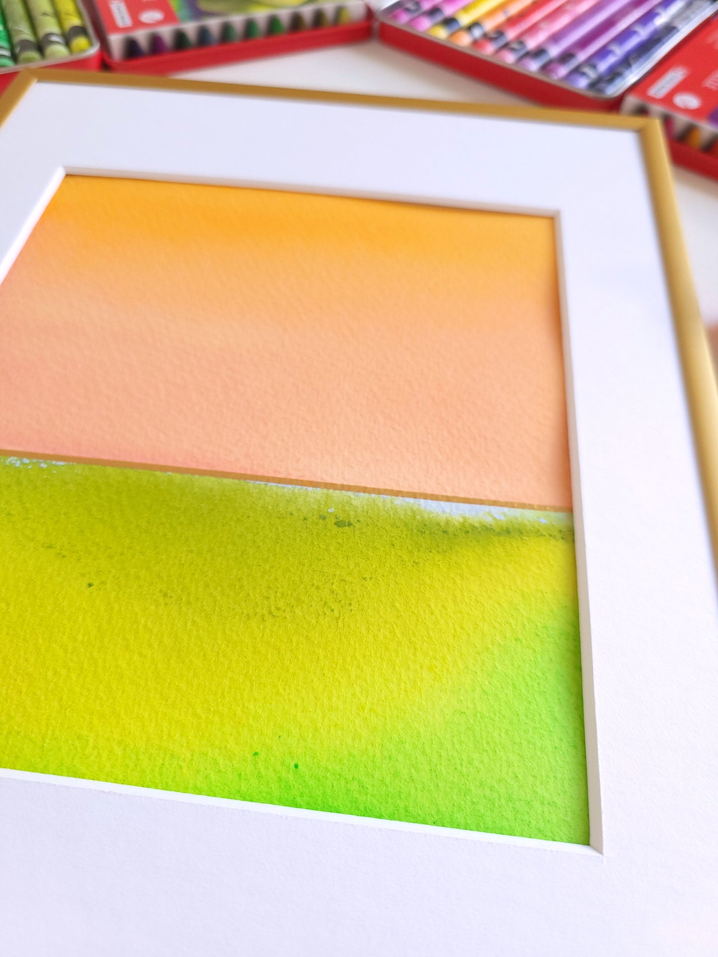 "Golden Horizon" ( 18/2026 ) - 18 x 24 cm