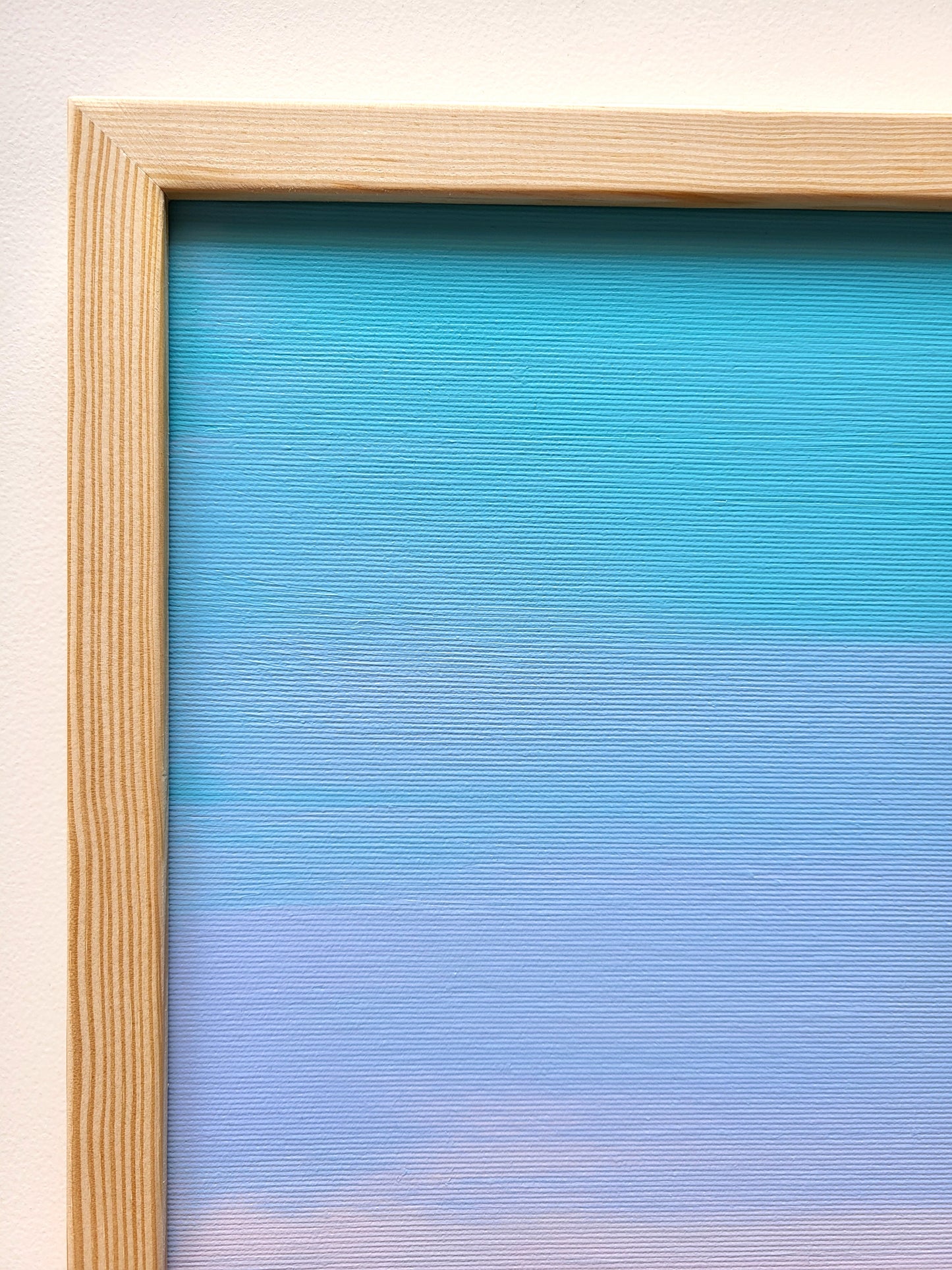 "Blue Vastness" - 40 x 40 cm