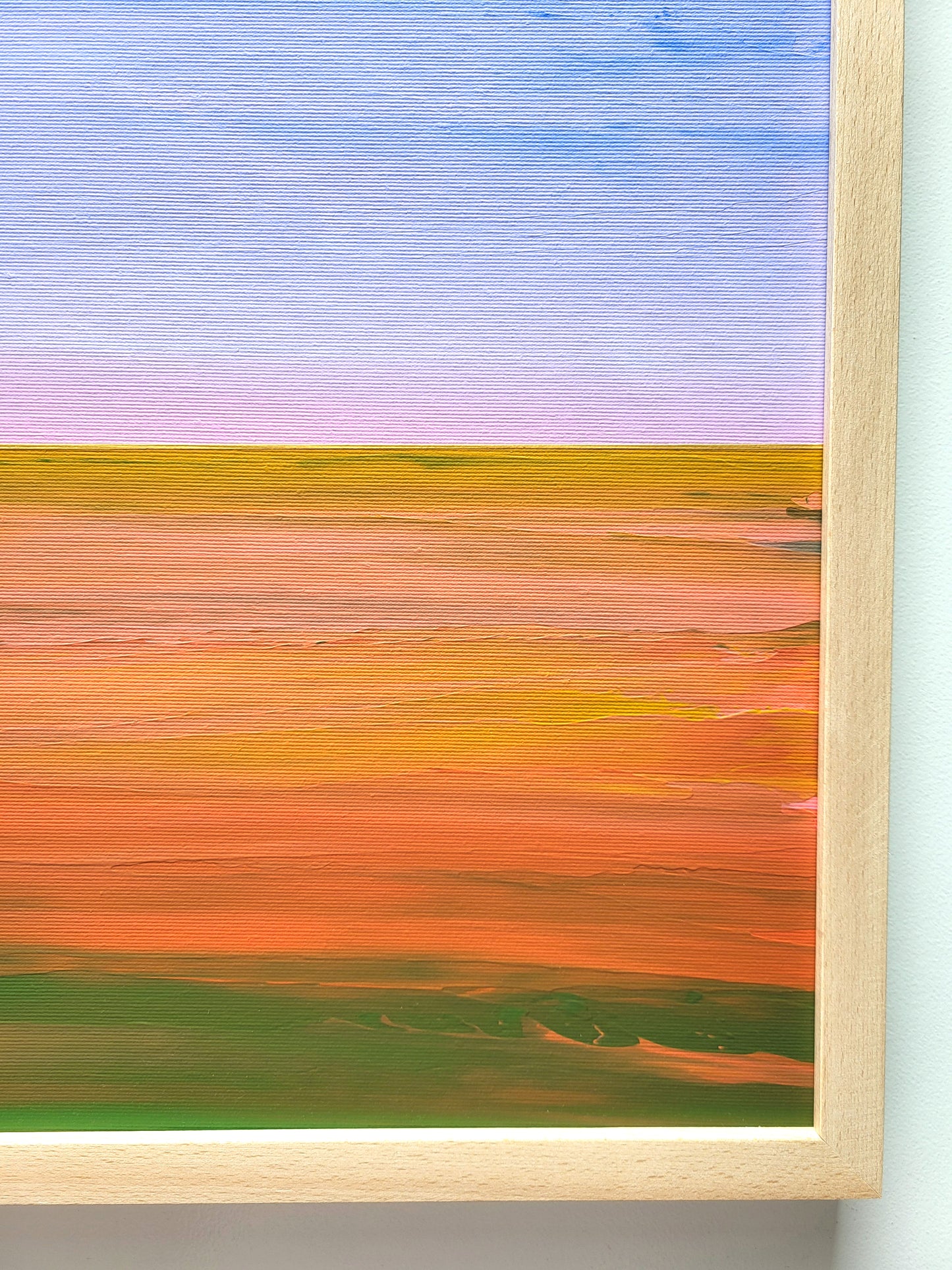 "Purple Lullaby" - 60 x 60 cm