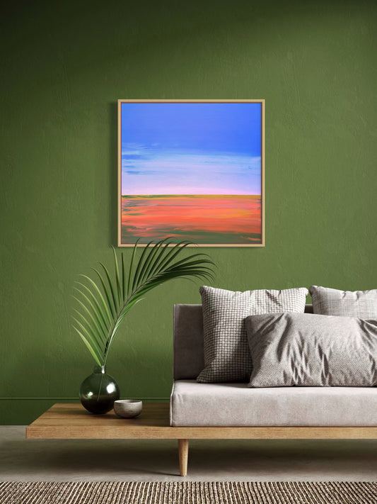 "Purple Lullaby" - 60 x 60 cm