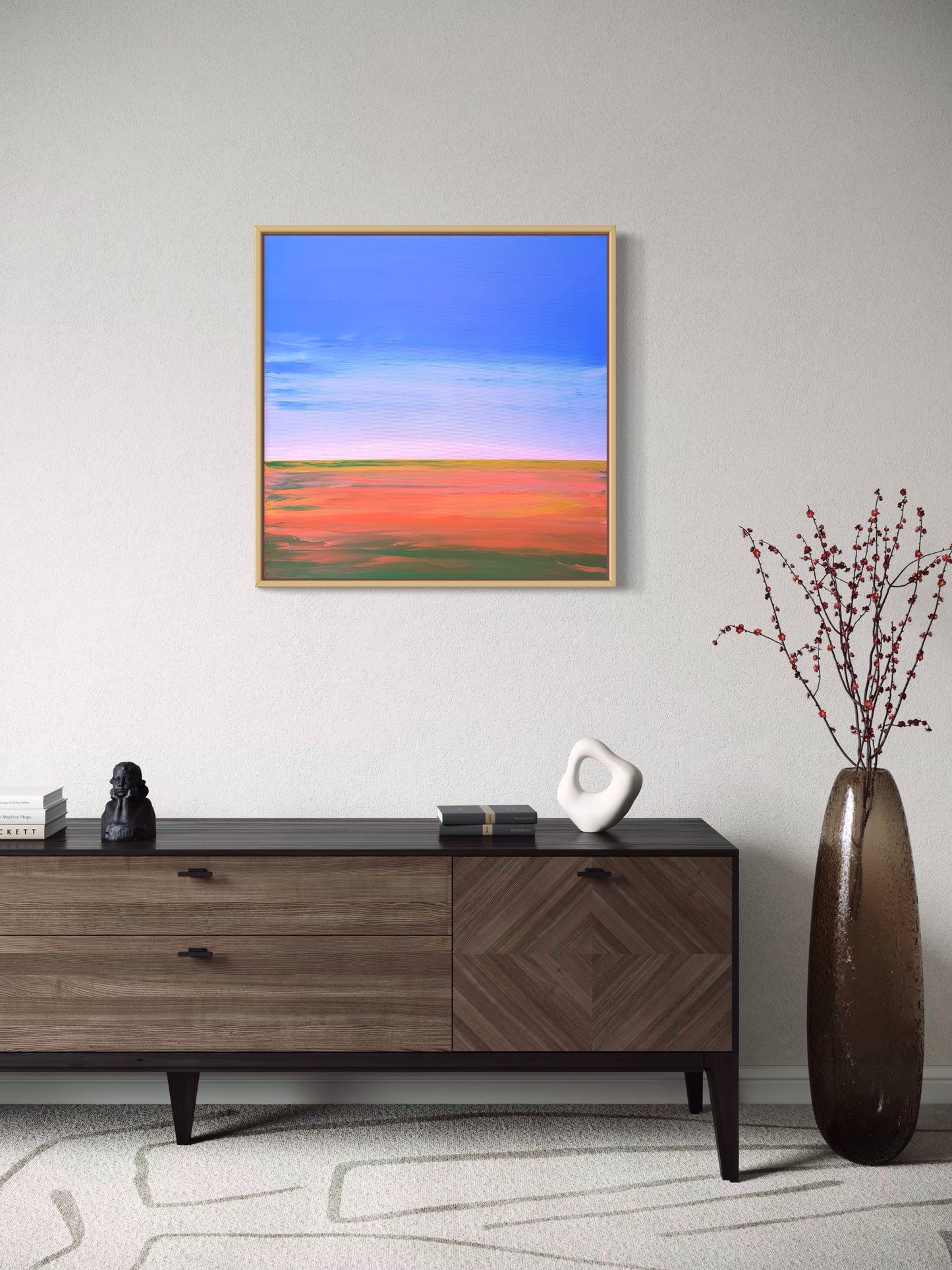 "Purple Lullaby" - 60 x 60 cm