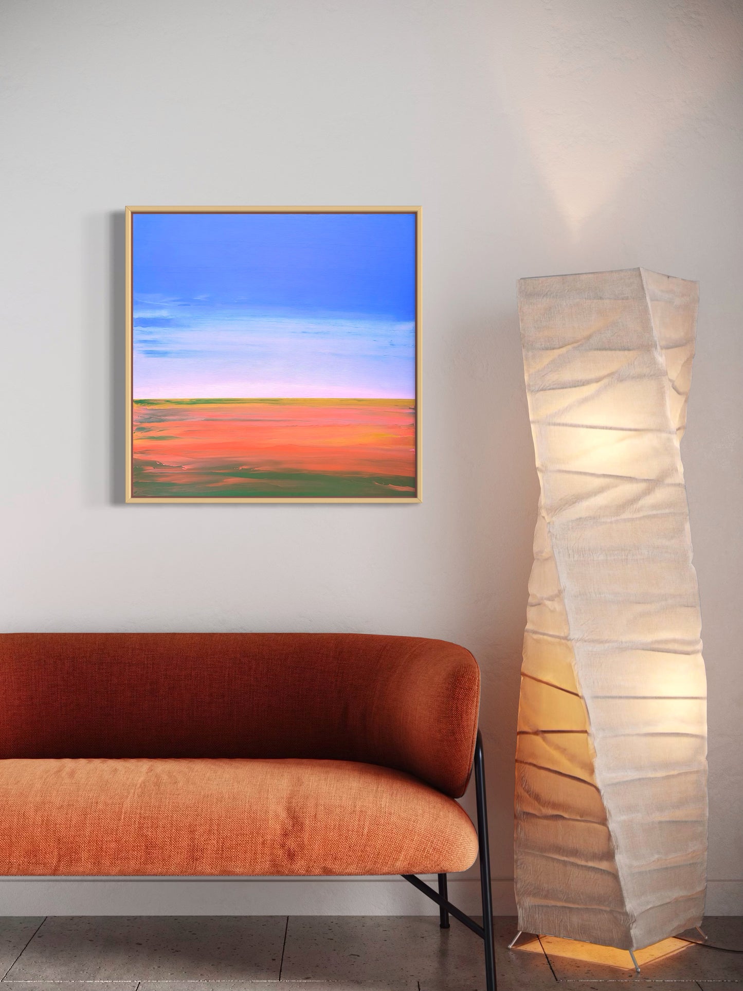 "Purple Lullaby" - 60 x 60 cm