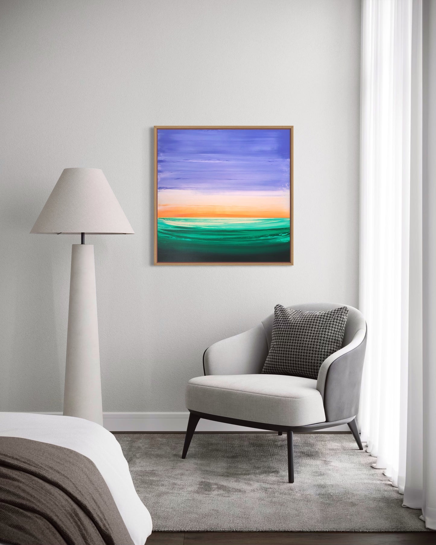 "Whispers Of Twilight" - 60 x 60 cm