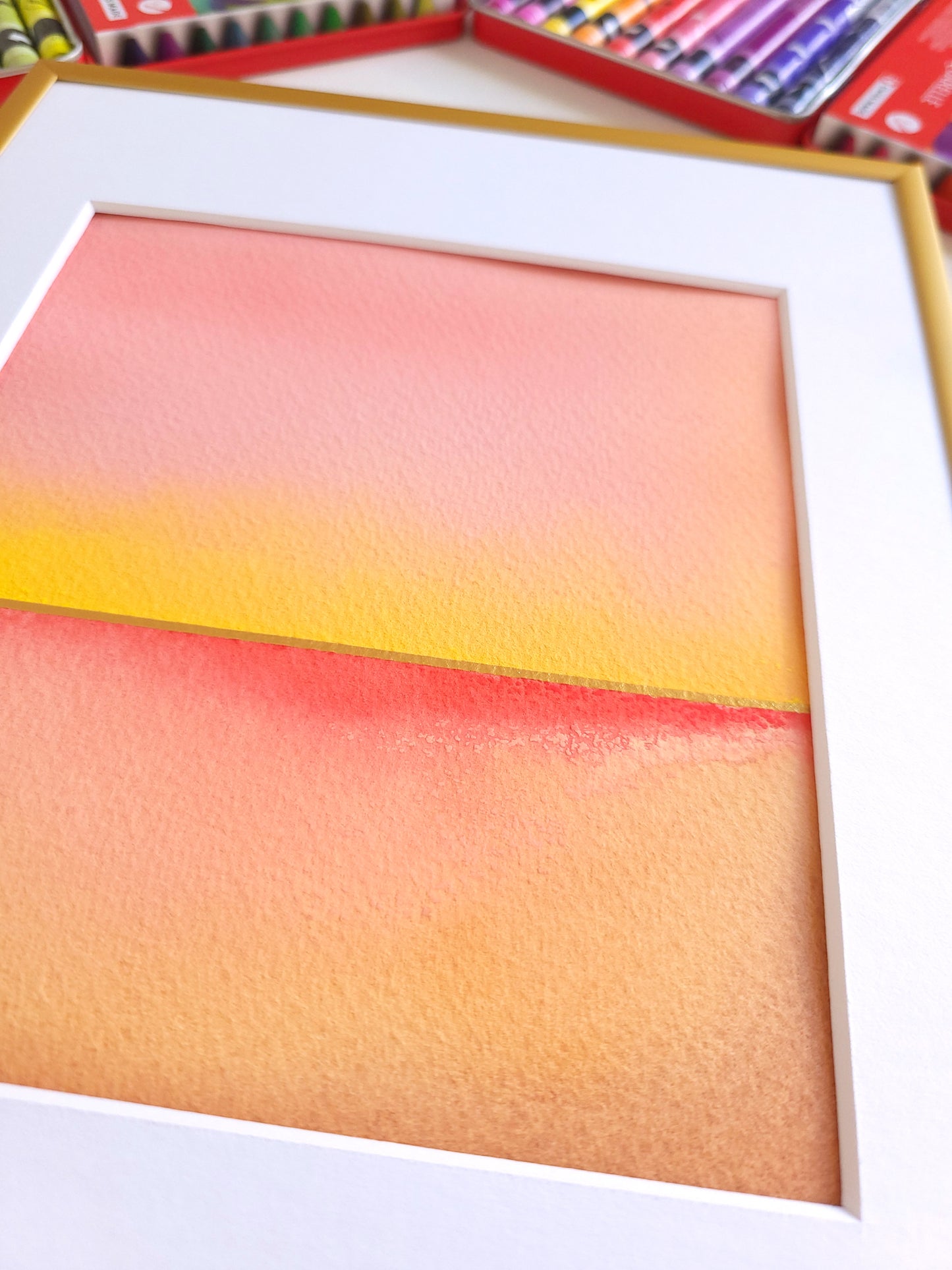 "Golden Horizon" ( 19/2026 ) - 18 x 24 cm