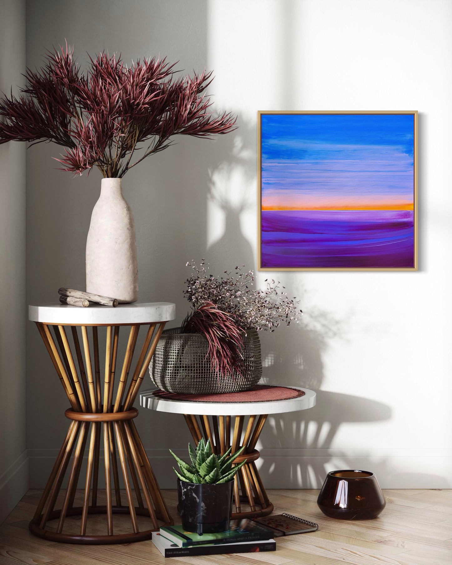 "Twilight Bliss" - 40 x 40 cm