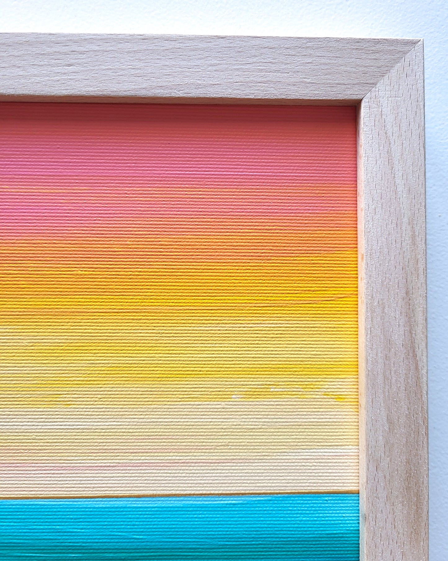 "Sunset Glow" - 20 x 20 cm