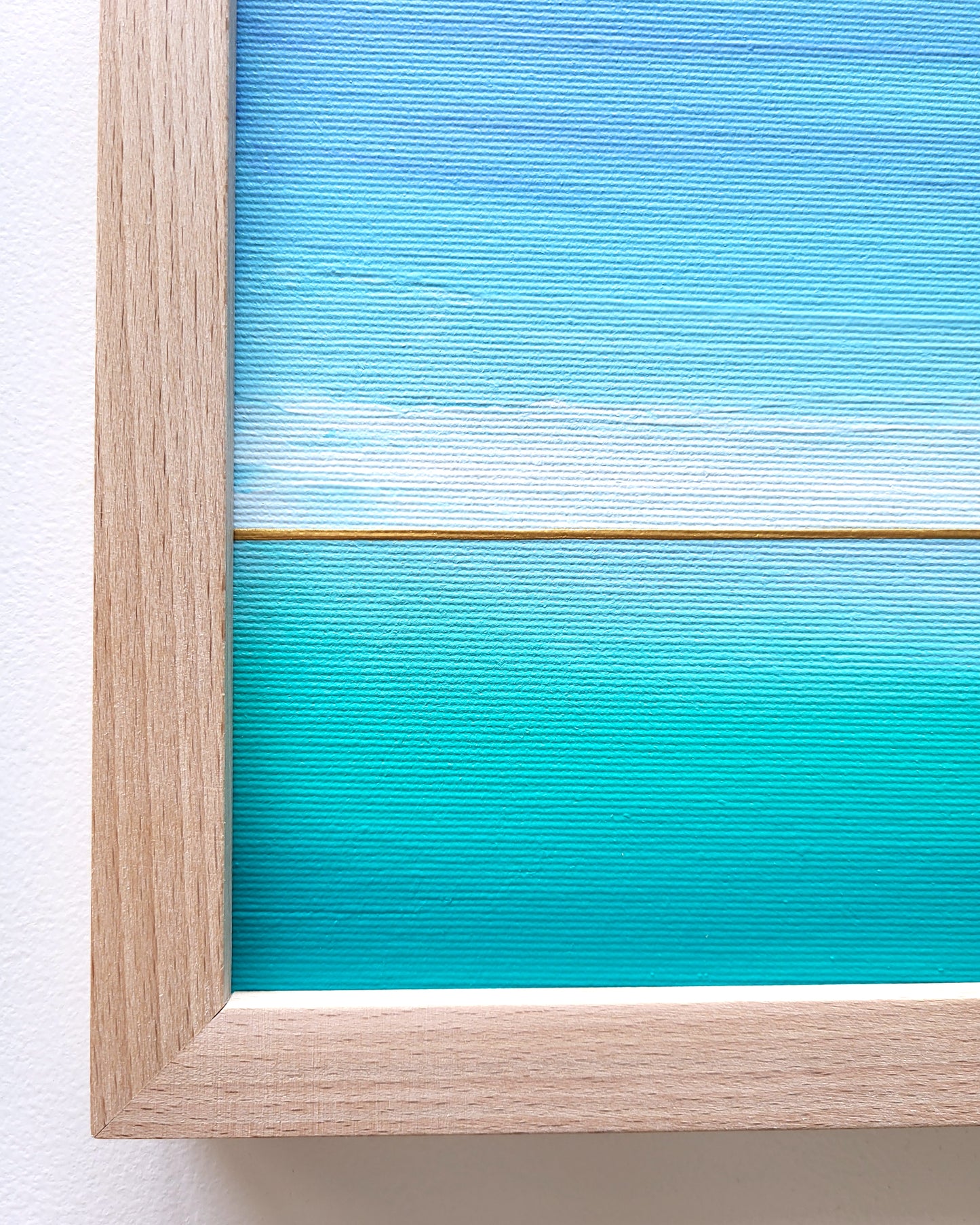 "Sea Whispers" - 20 x 20 cm