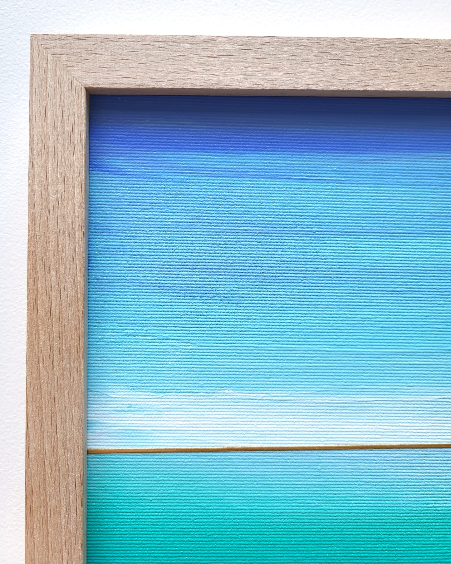 "Sea Whispers" - 20 x 20 cm