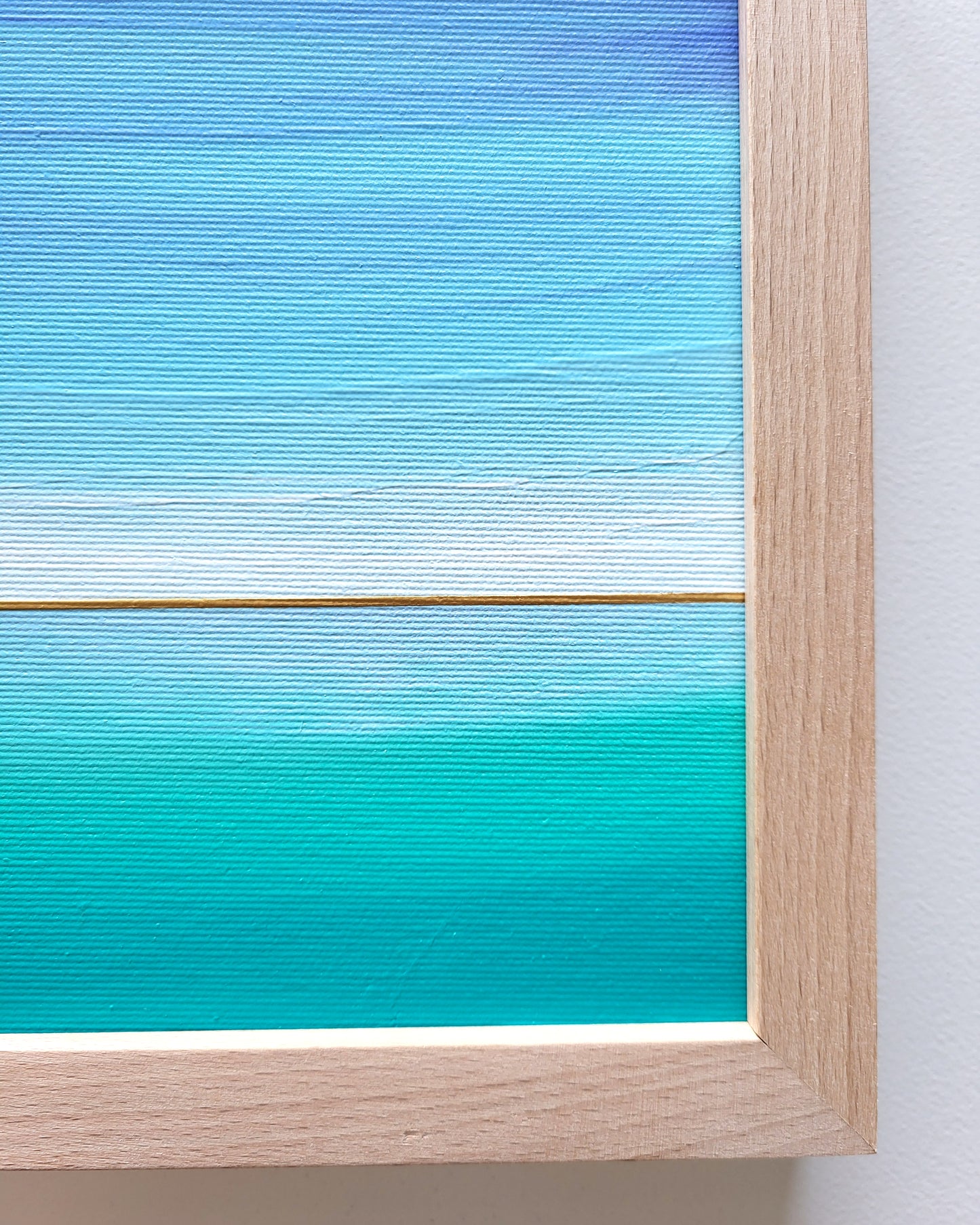 "Sea Whispers" - 20 x 20 cm
