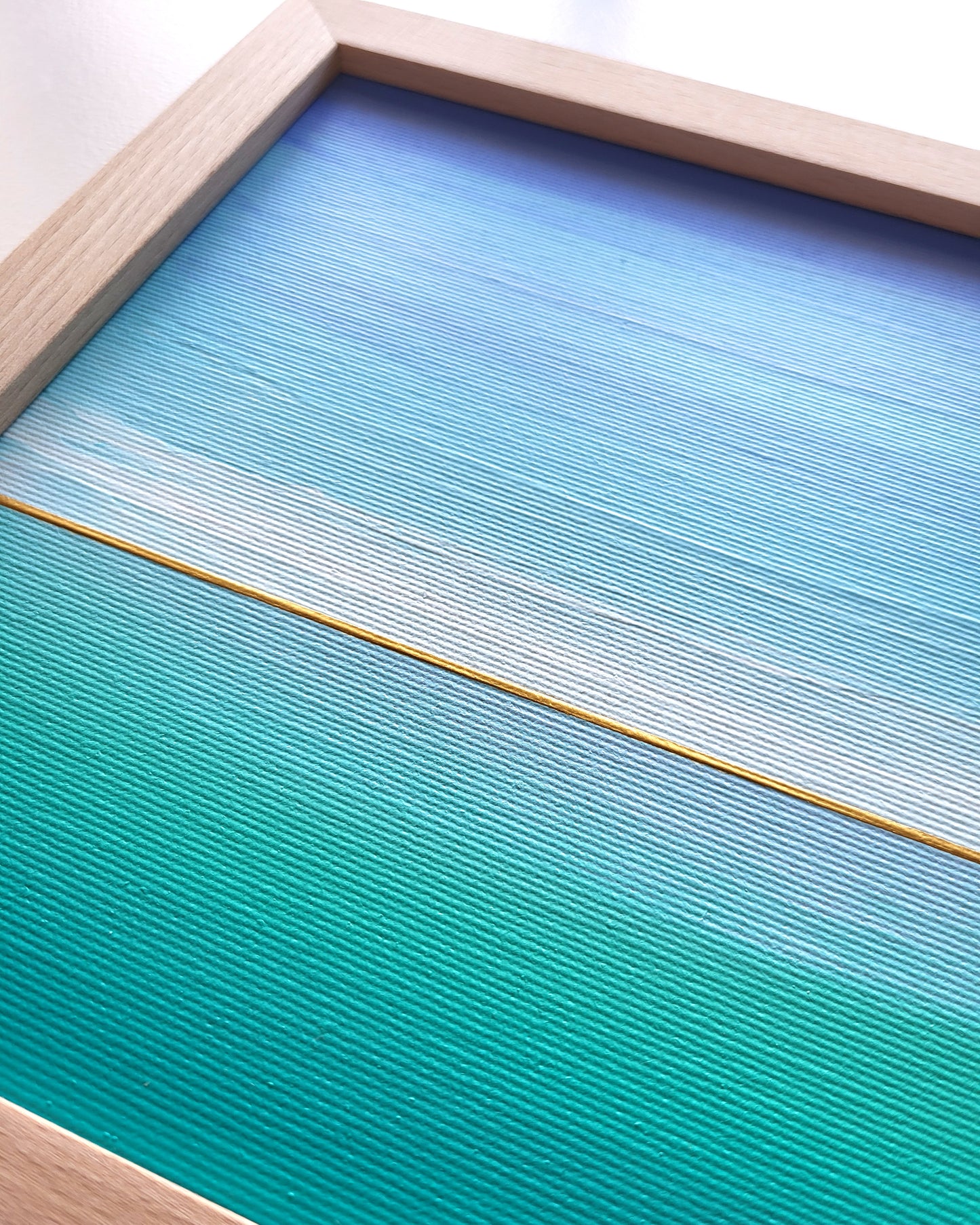 "Sea Whispers" - 20 x 20 cm