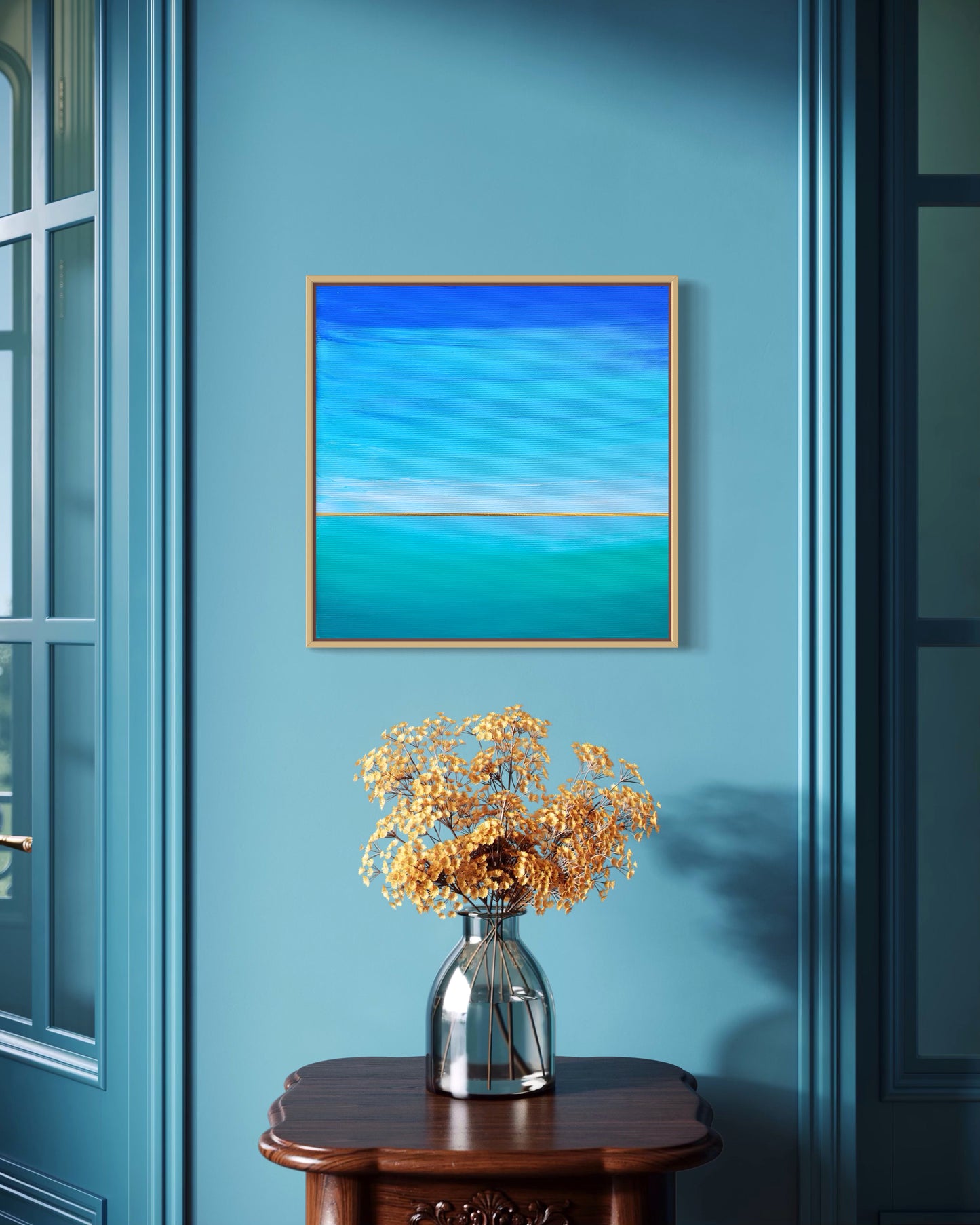 "Sea Whispers" - 20 x 20 cm