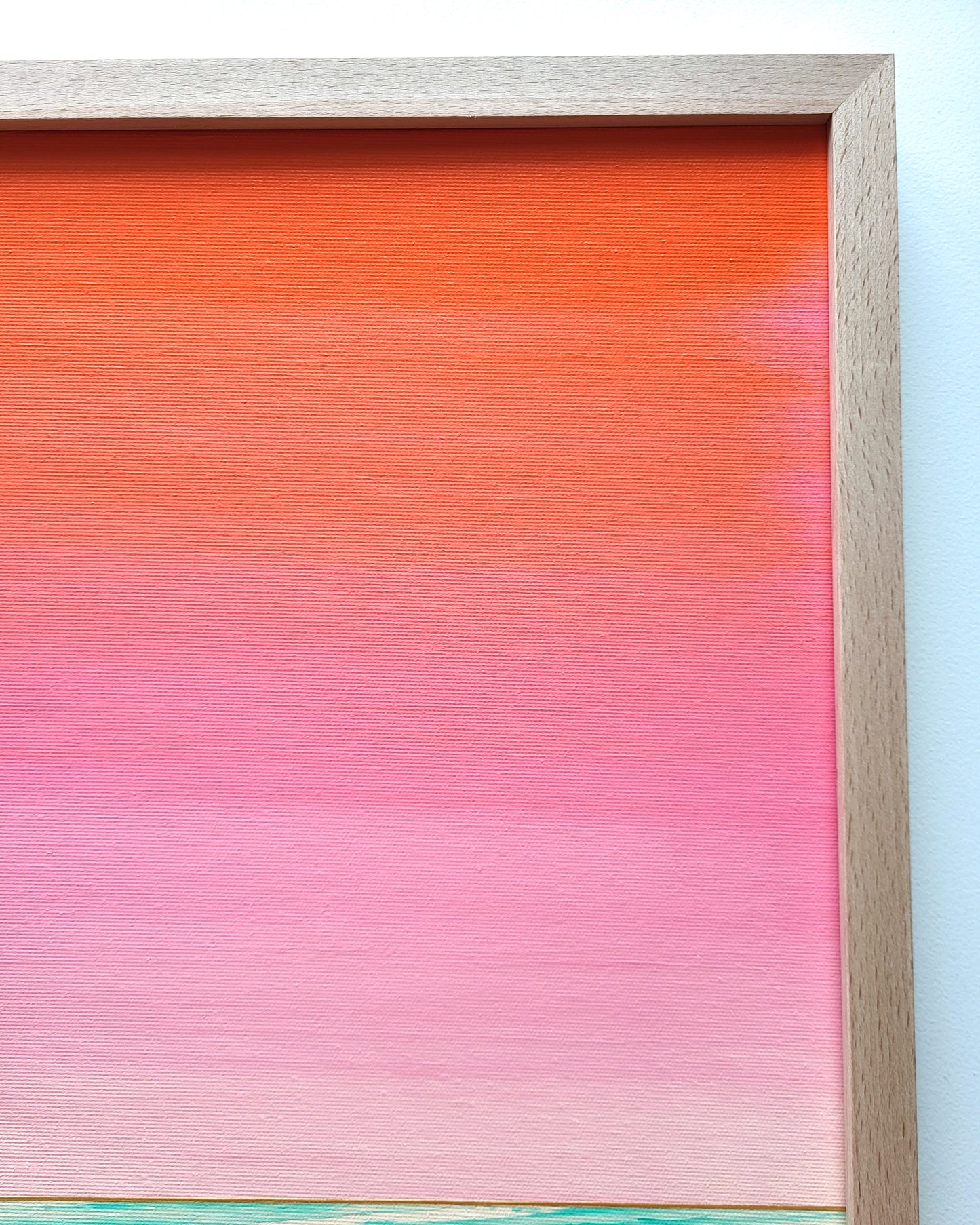 "Song Of The Emerald Waters" - 50 x 50 cm