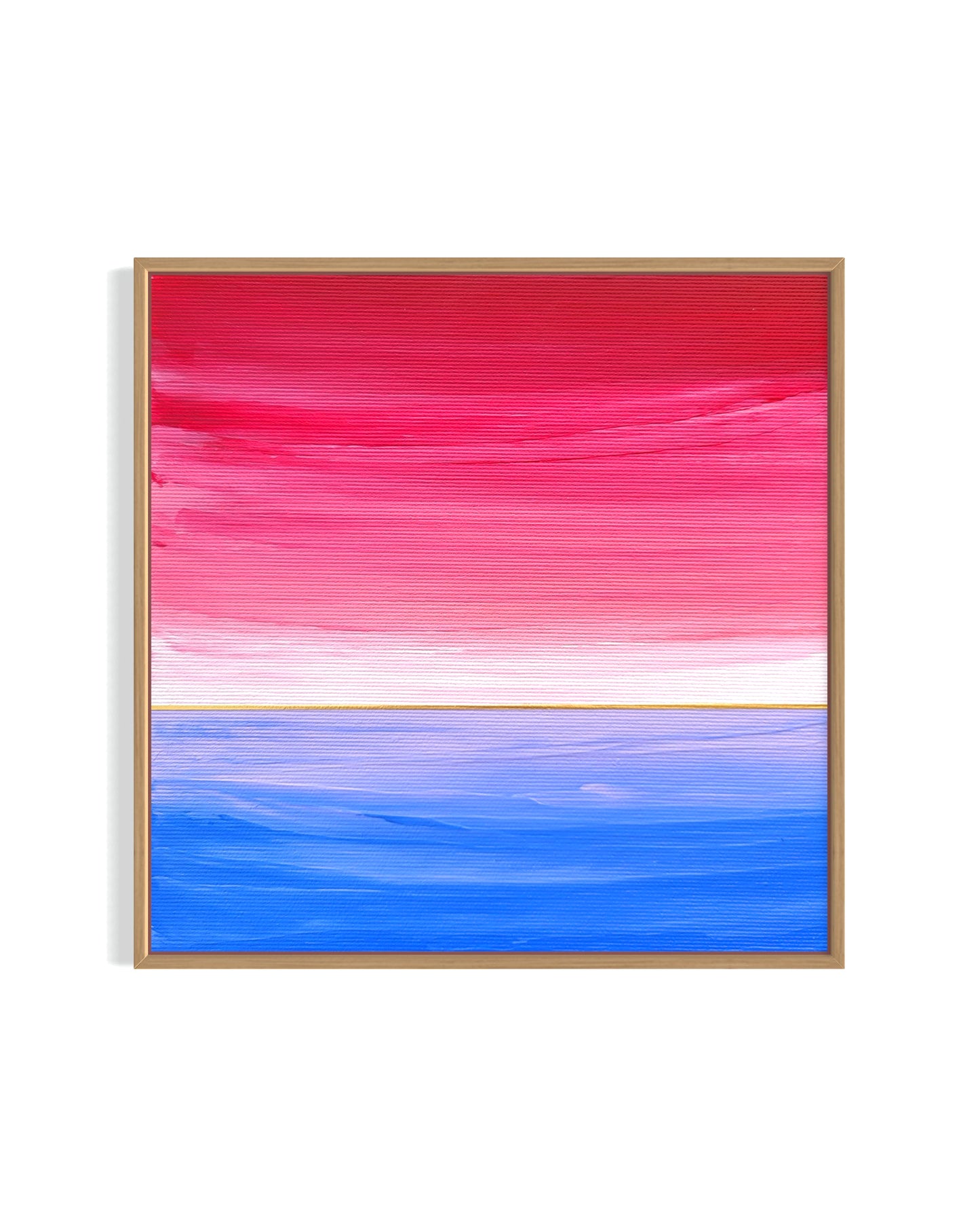 "After Sunset" - 20 x 20 cm