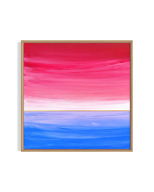 "After Sunset" - 20 x 20 cm