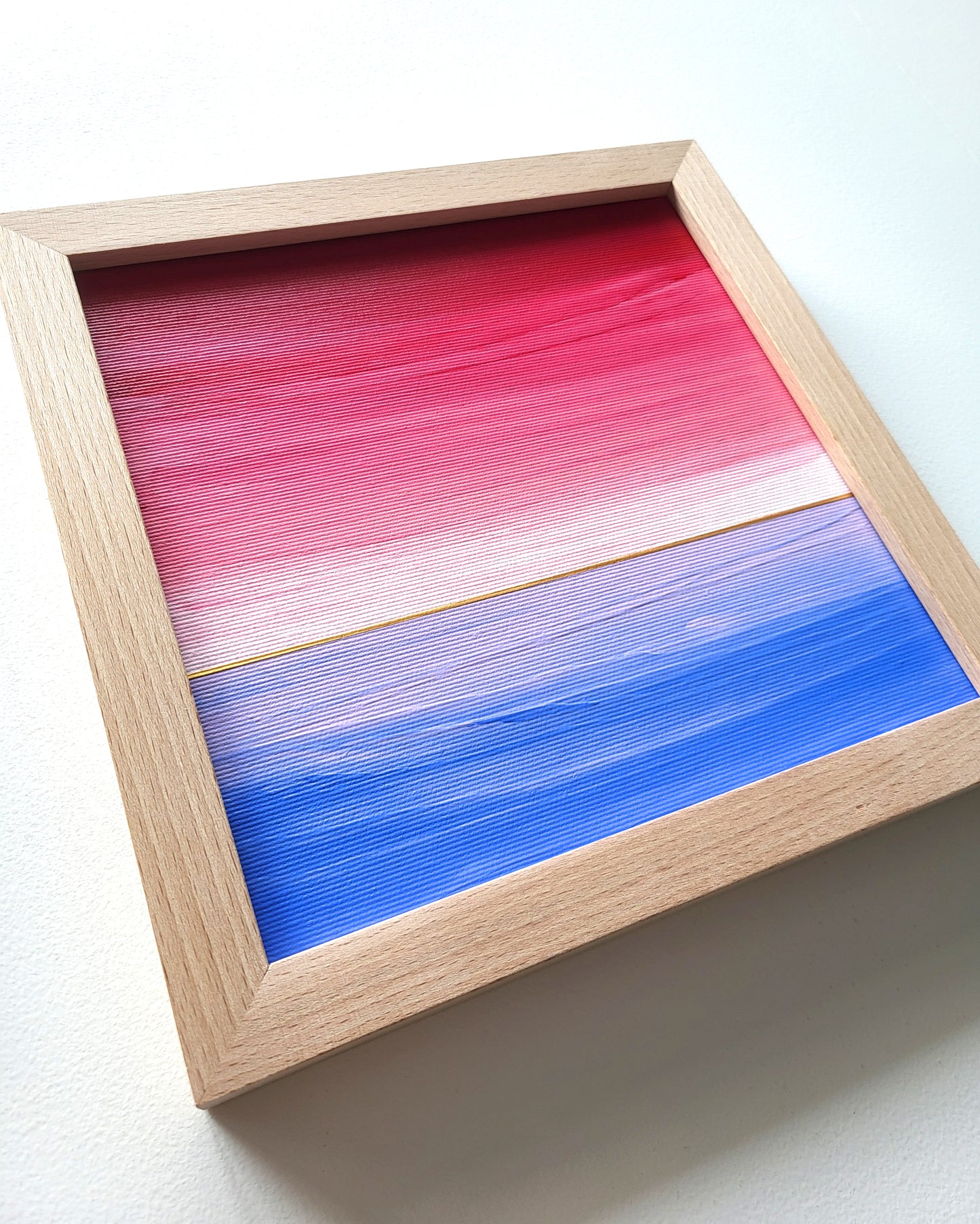 "After Sunset" - 20 x 20 cm