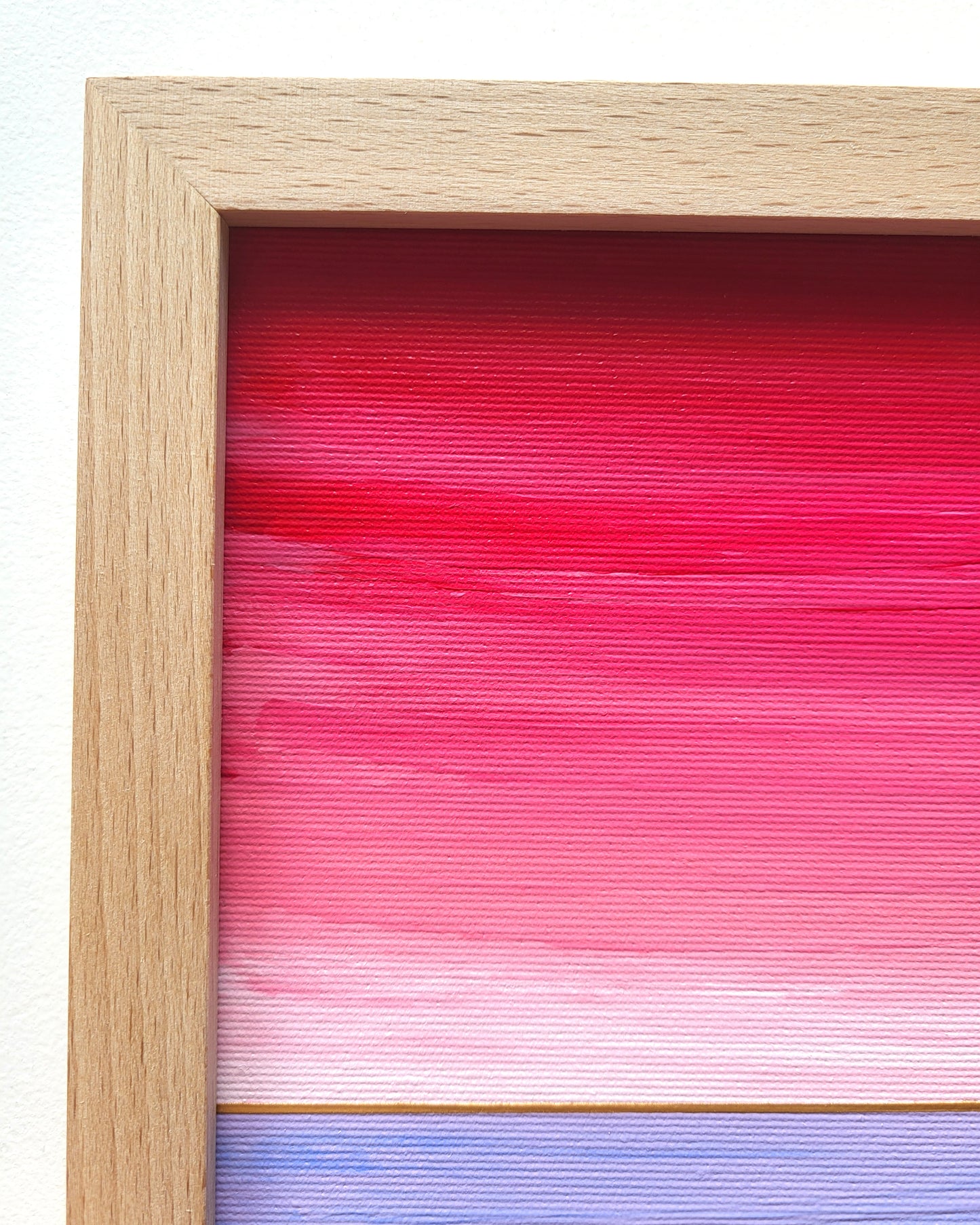 "After Sunset" - 20 x 20 cm