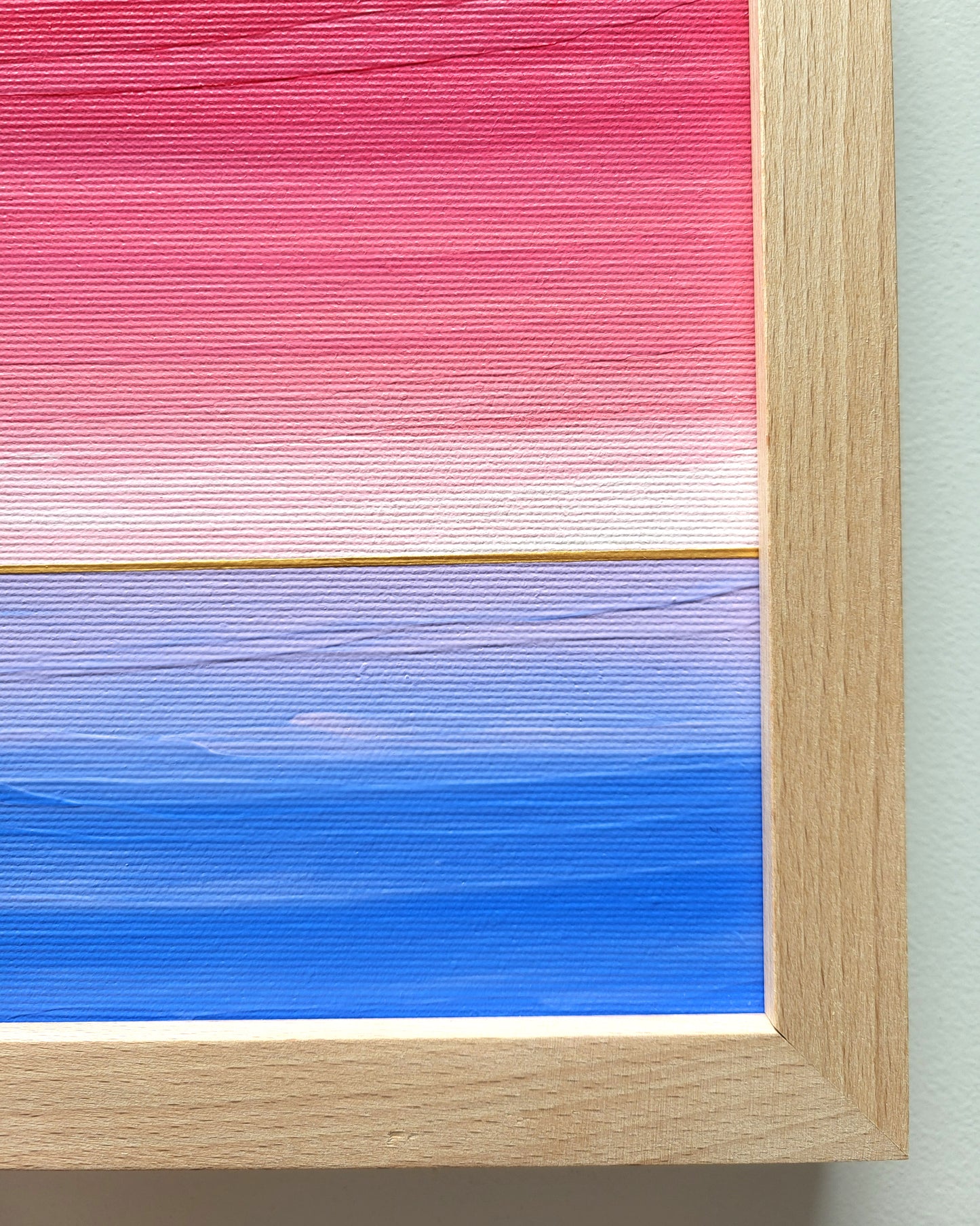 "After Sunset" - 20 x 20 cm