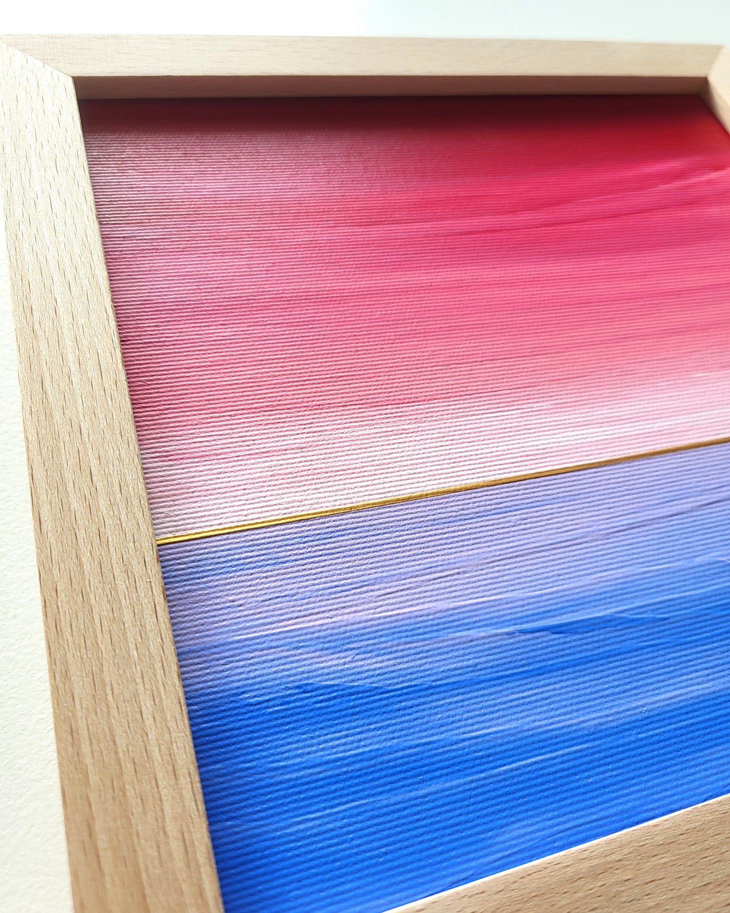 "After Sunset" - 20 x 20 cm