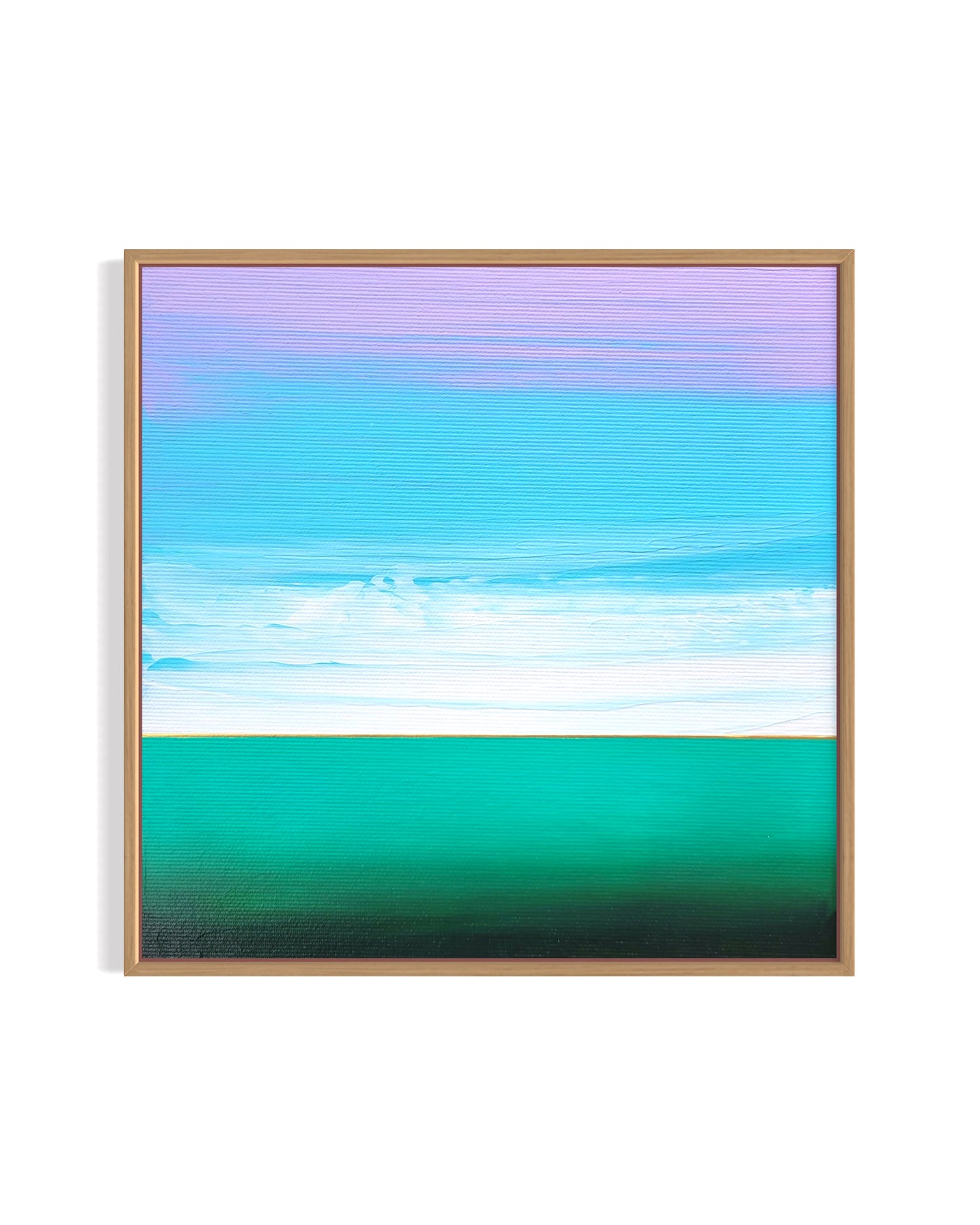"Clouds And Sea" - 20 x 20 cm