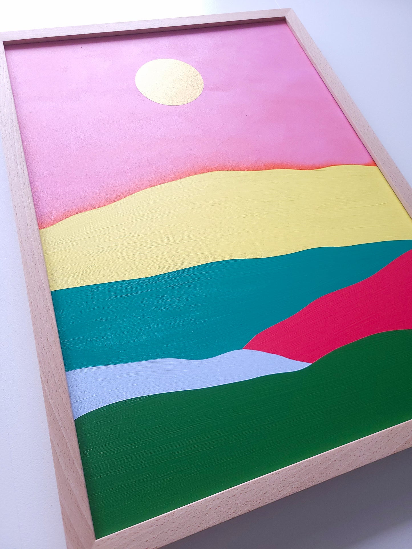 "Summer Fields" -Dyptyk- 2 x 42 x 59,7 cm (A2)