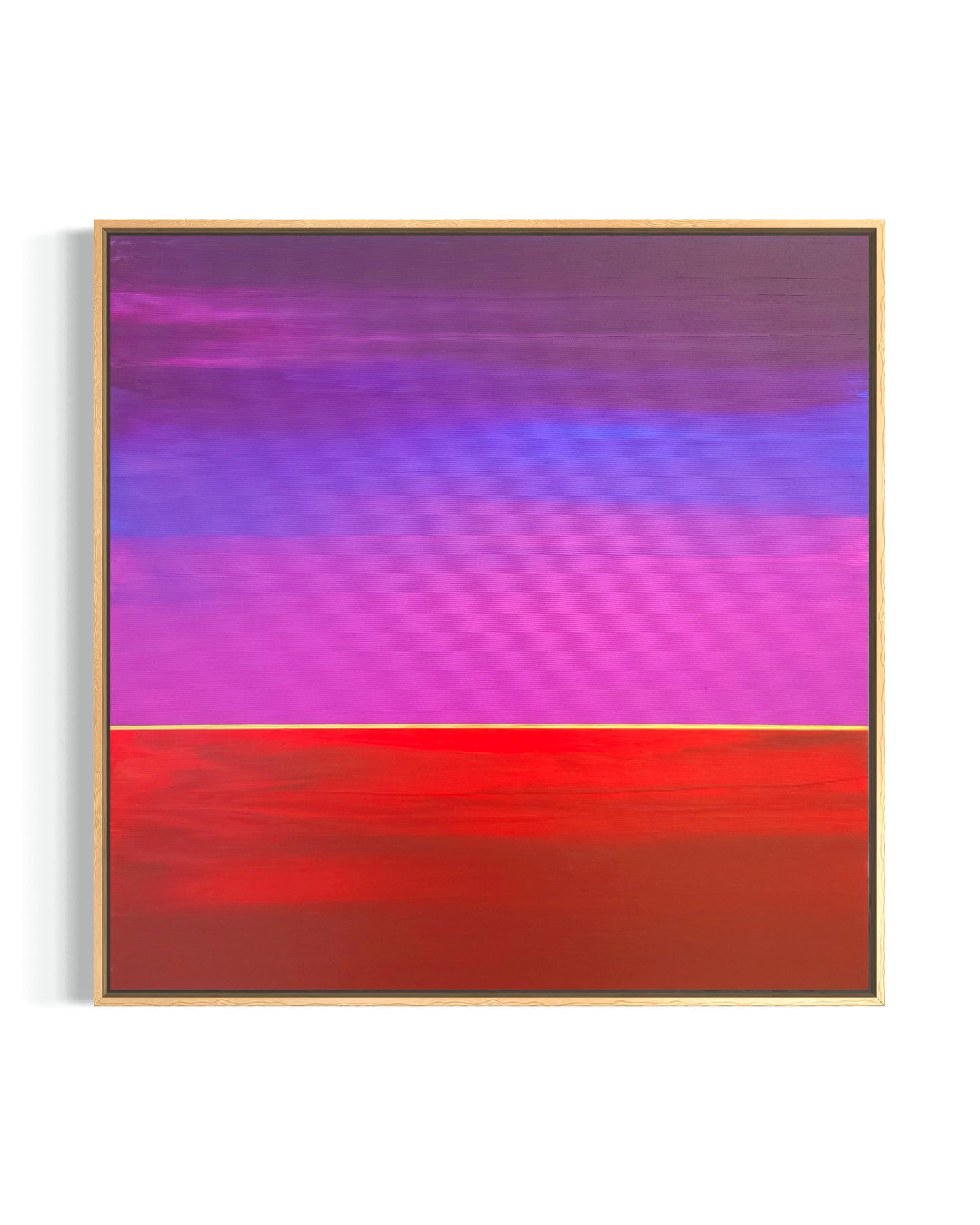 "Pink Dusk" - 40 x 40 cm