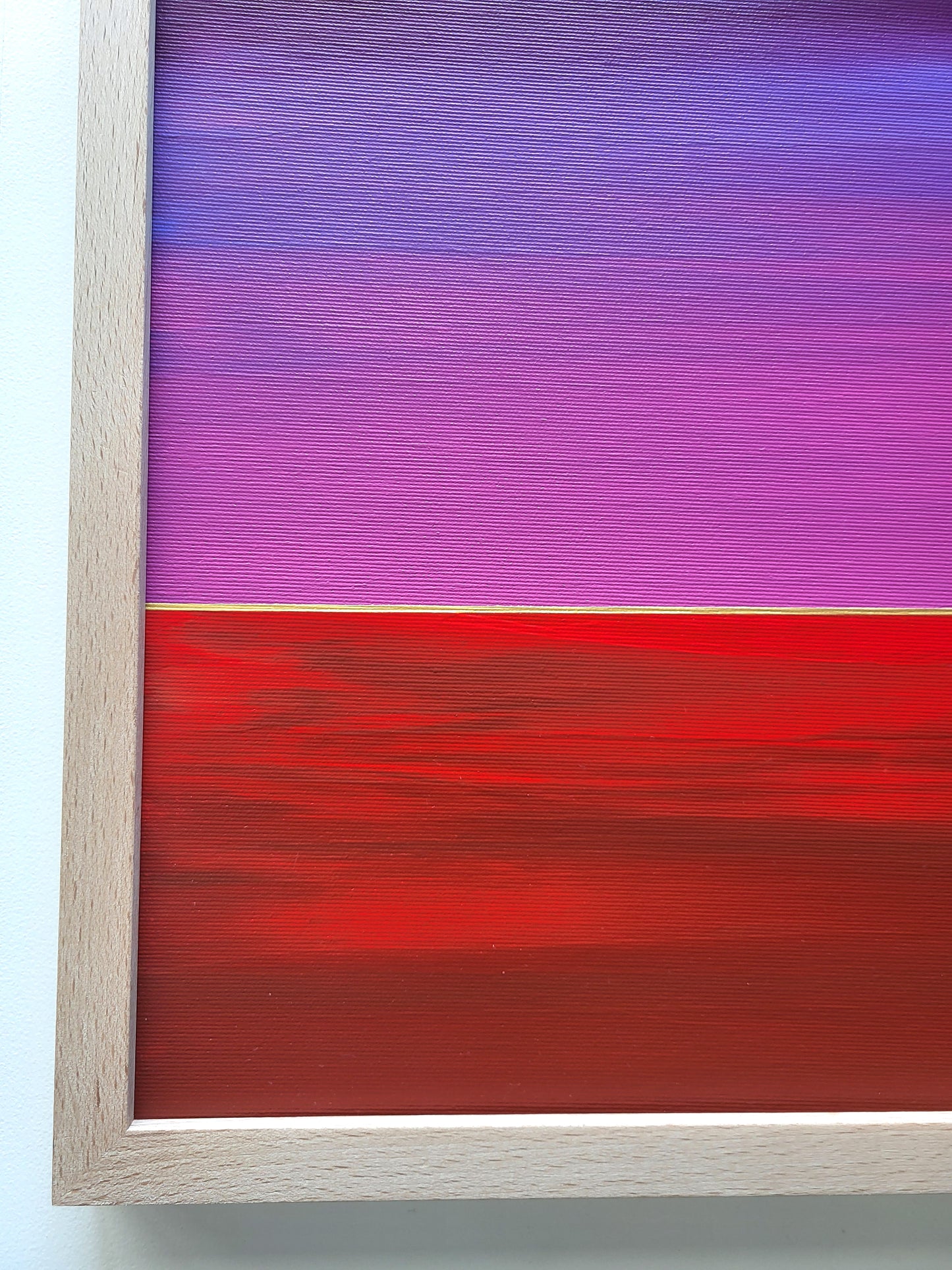 "Pink Dusk" - 40 x 40 cm