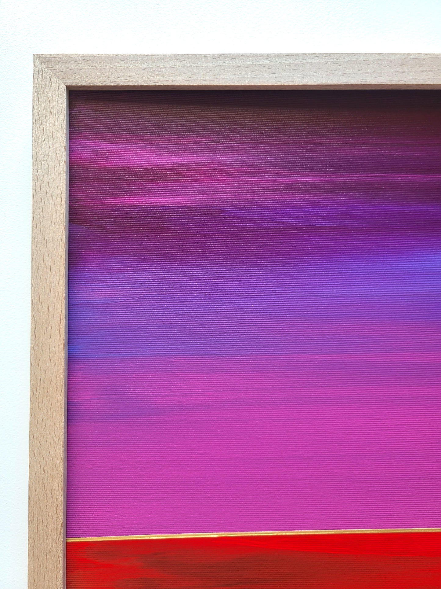 "Pink Dusk" - 40 x 40 cm