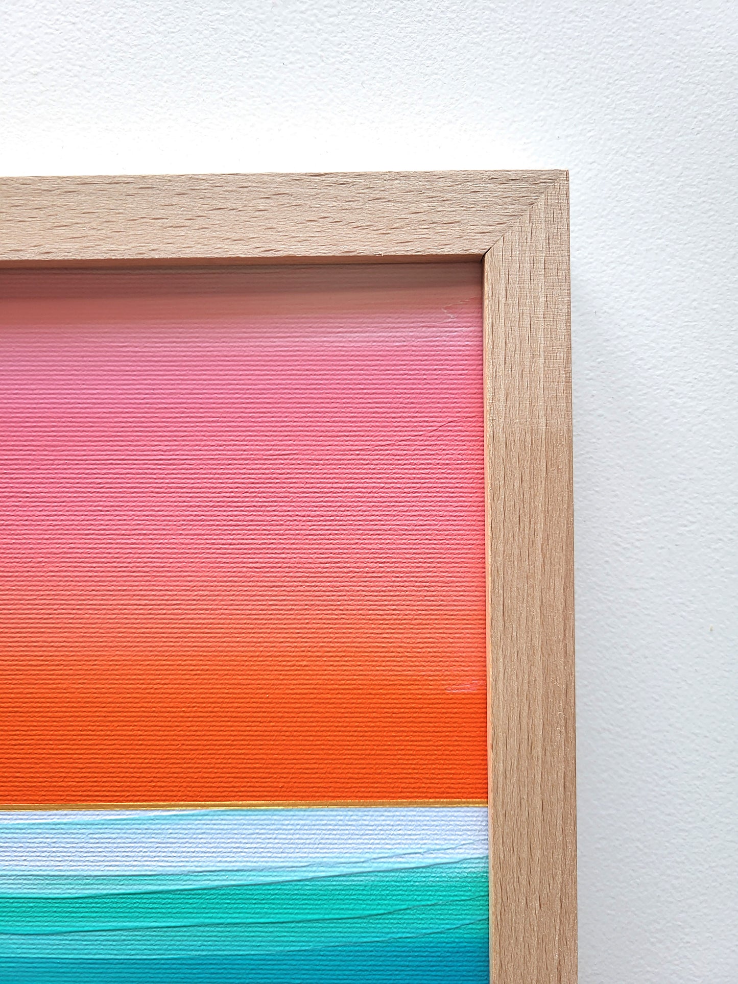 "At Sunset" - 20 x 20 cm