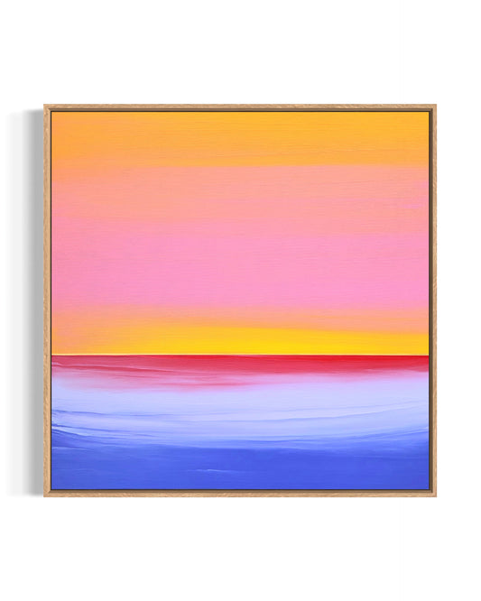 "Lilac Waters" - 40 x 40 cm