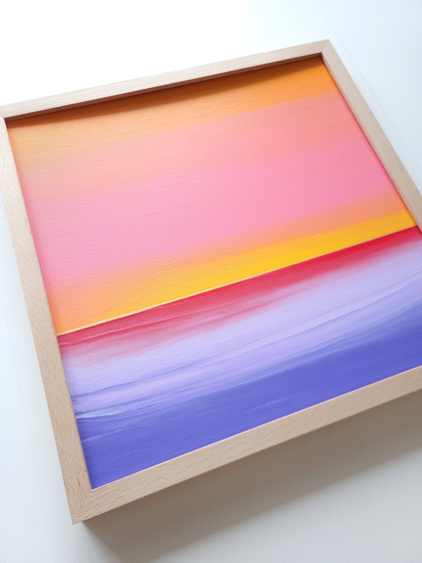 "Lilac Waters" - 40 x 40 cm