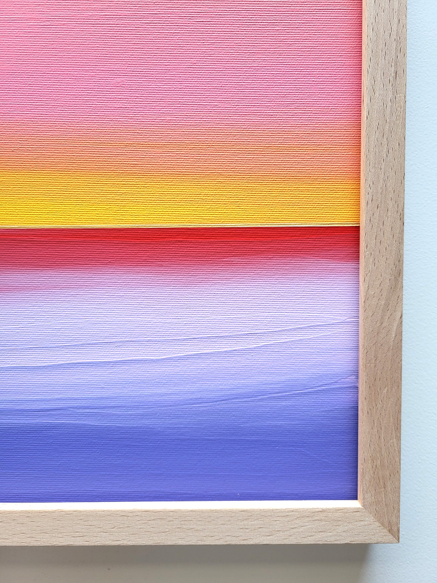 "Lilac Waters" - 40 x 40 cm